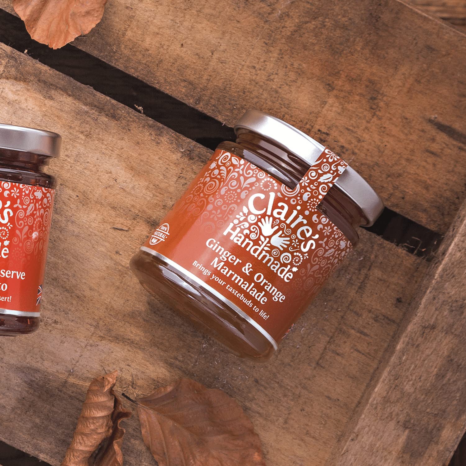 Claire's Handmade Ginger and Orange Marmalade (227g) - Traditionally Made with Real Ginger Root 9