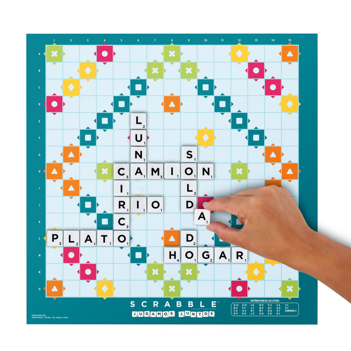Mattel Games Scrabble Spanish Version HXV99 Board Game