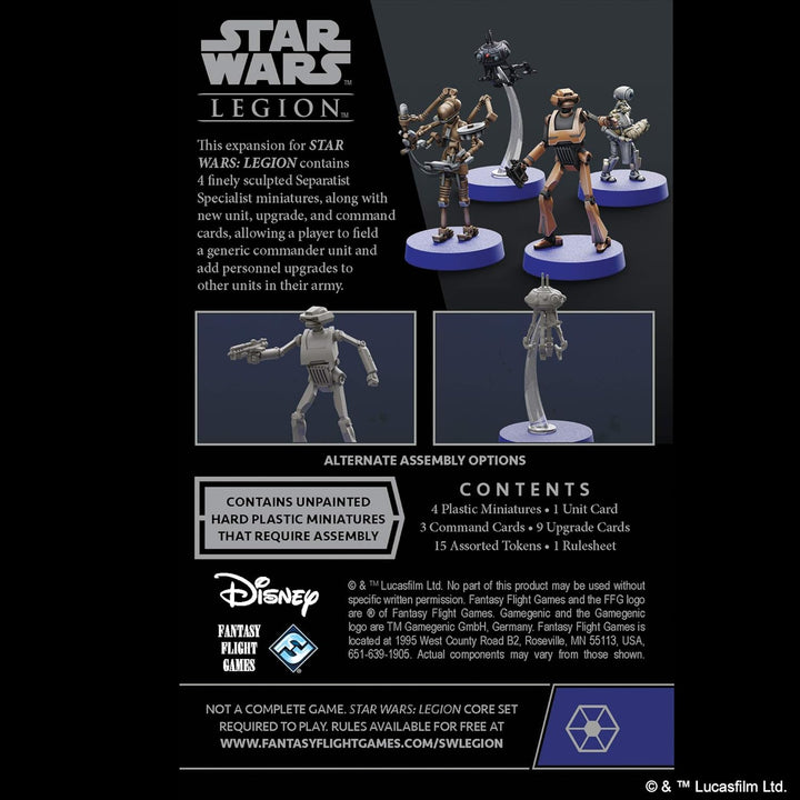 Atomic Mass Games Star Wars Legion: Separatist Alliance Expansion (SWL77)