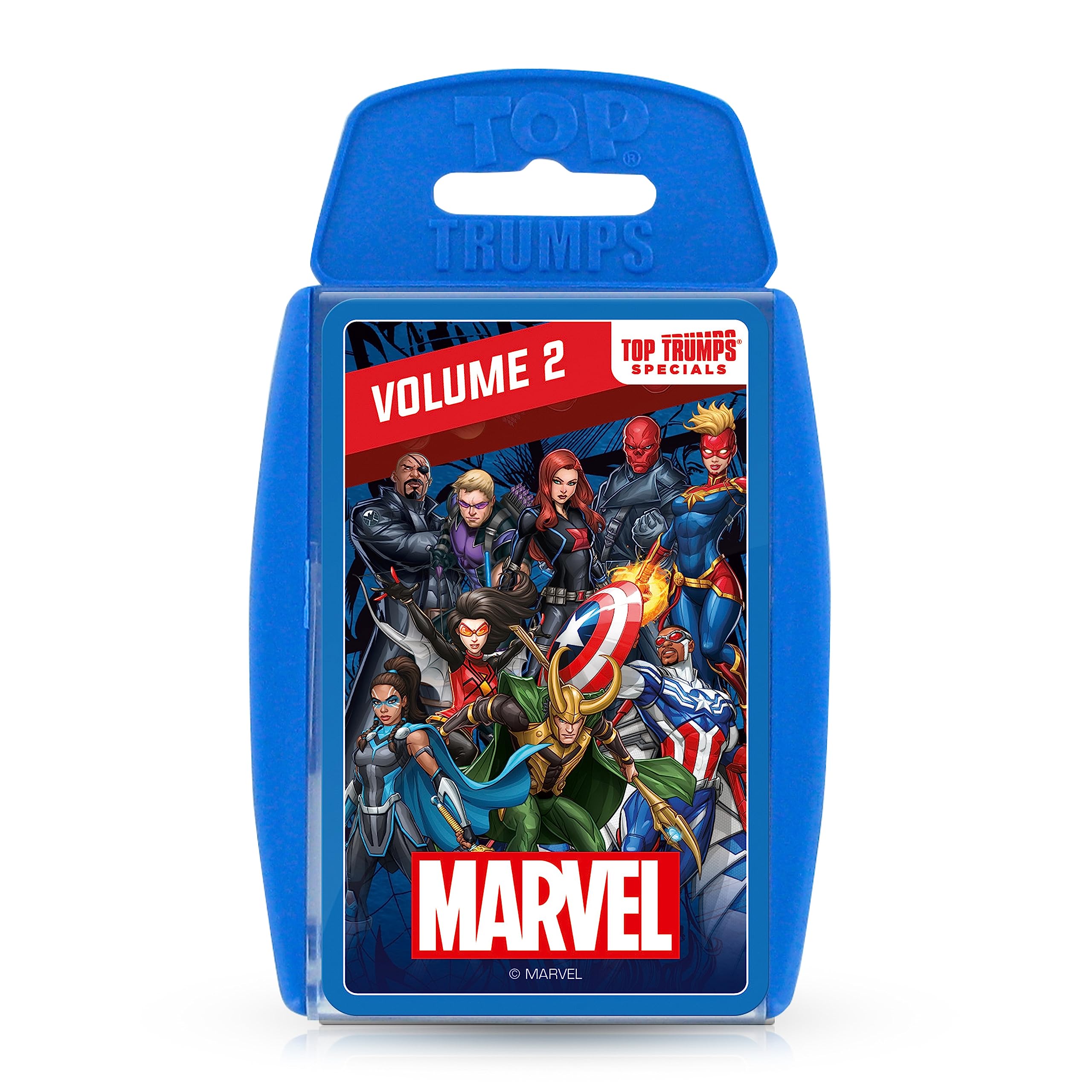 Top Trumps Marvel Universe 2 Card Game - Features Sam Wilson as Captain America | 30 Cards | Unisex Children