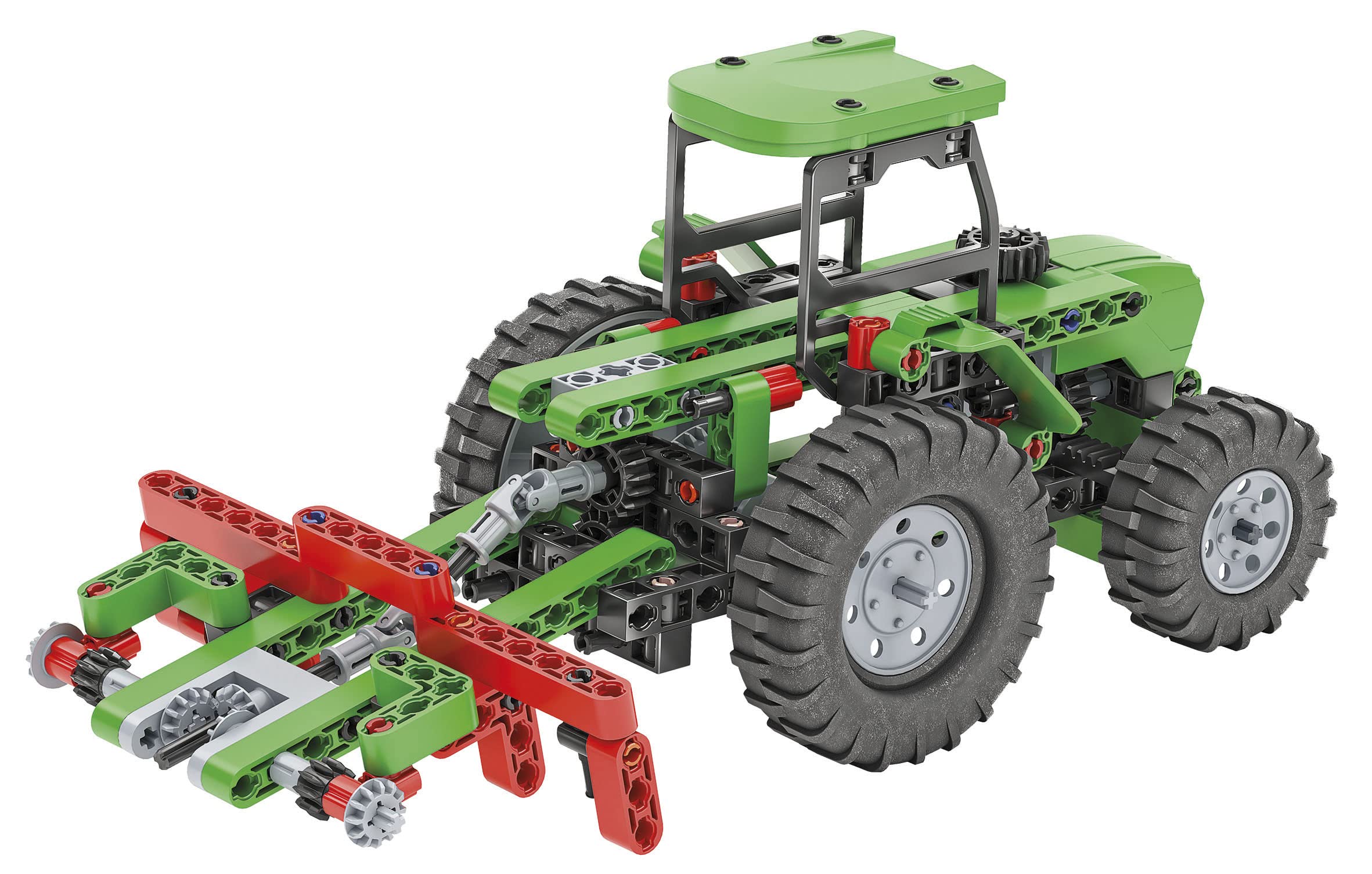 Clementoni Science Museum Mechanics: Farm Vehicle Building Set - Build 10 Vehicles, STEM Learning for Ages 8-12 3