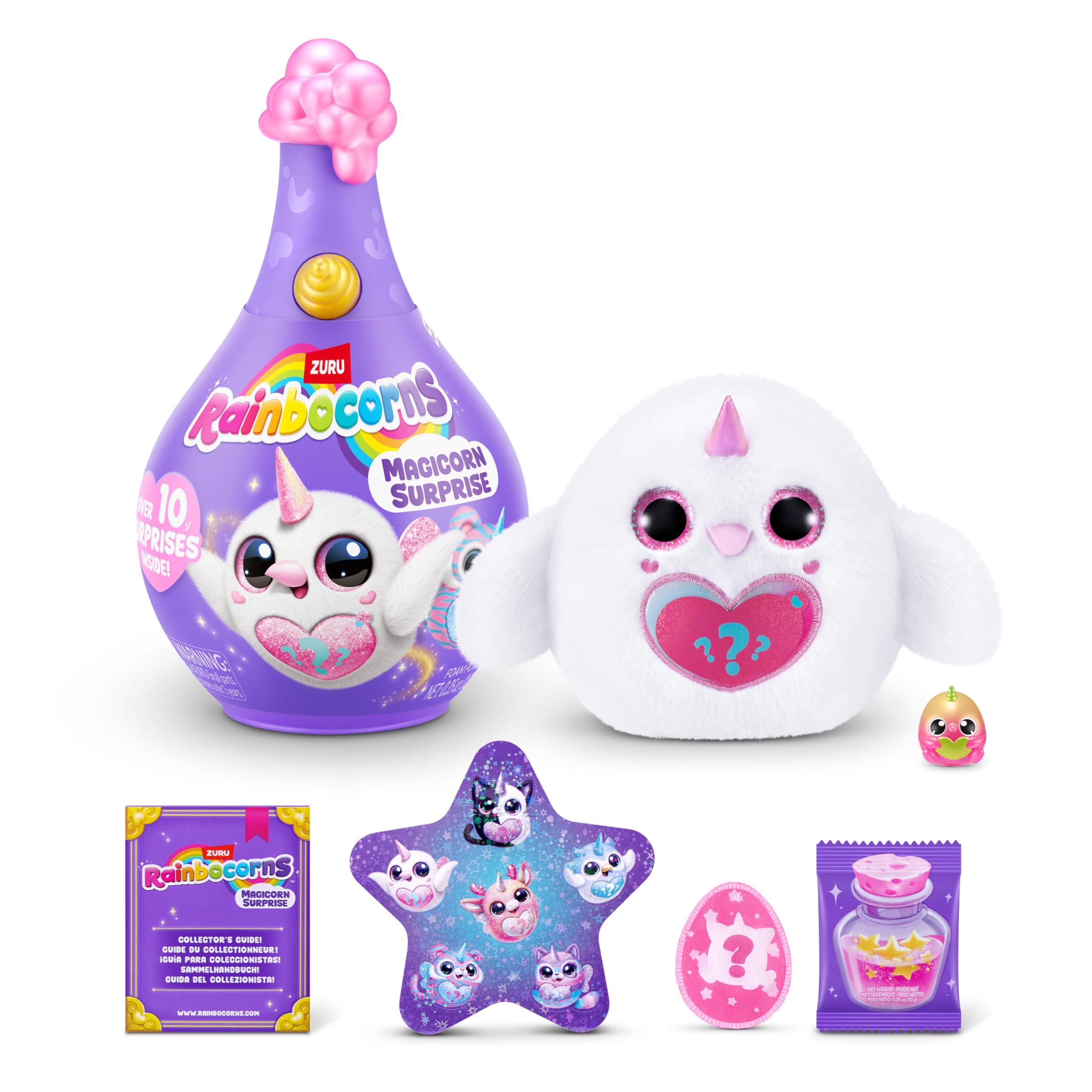 Rainbocorns Magicorn Series 1 Pigeon Soft Doll - Collectible Toy for Ages 3+ 1