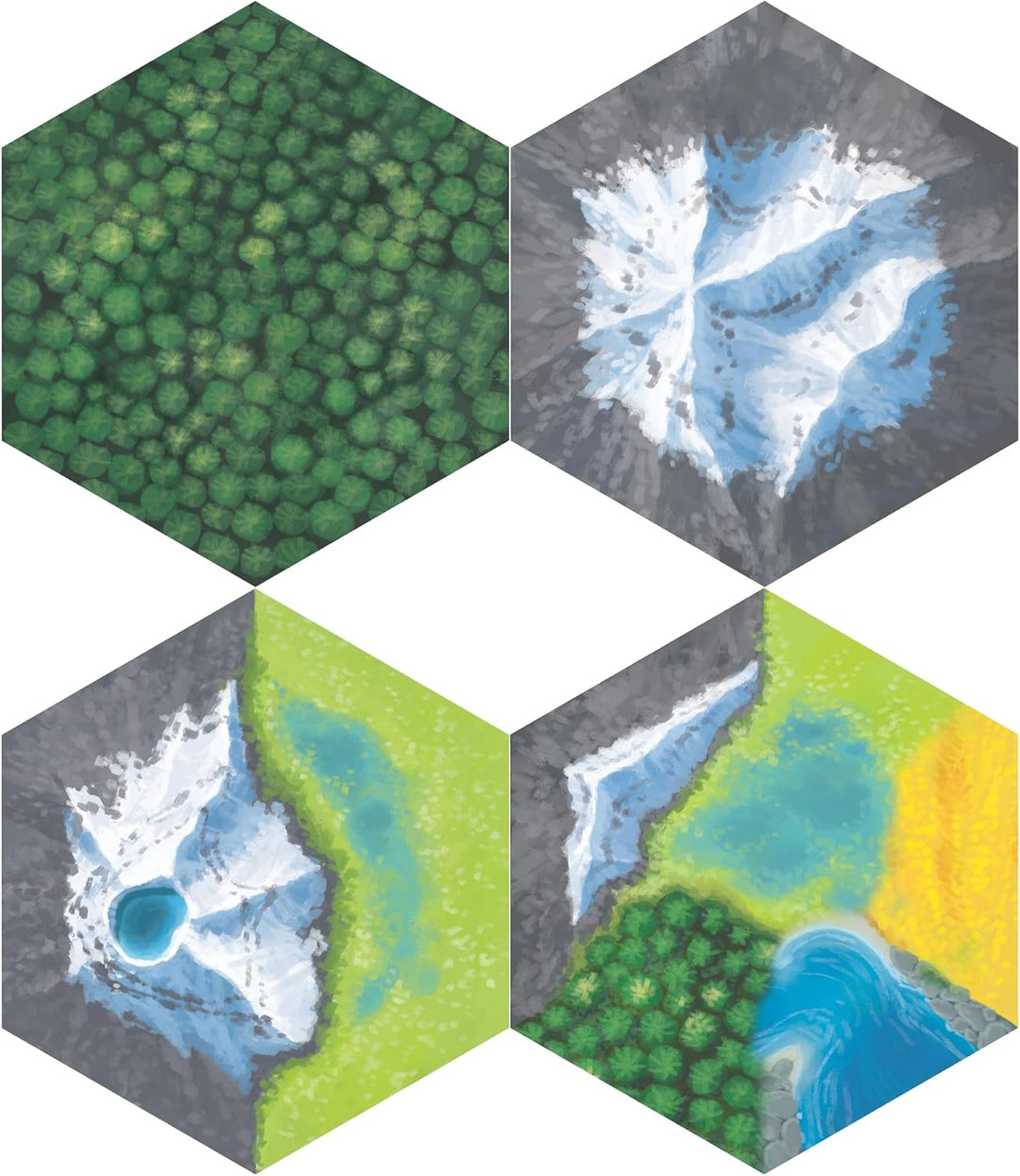 AEG Cascadia Rolling Hills Roll & Write Dice Game Expansion