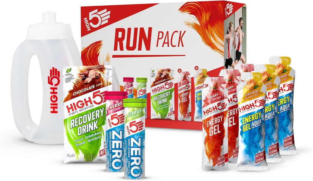 HIGH5 Run Pack - Energy, Hydration & Recovery Bundle for Runners