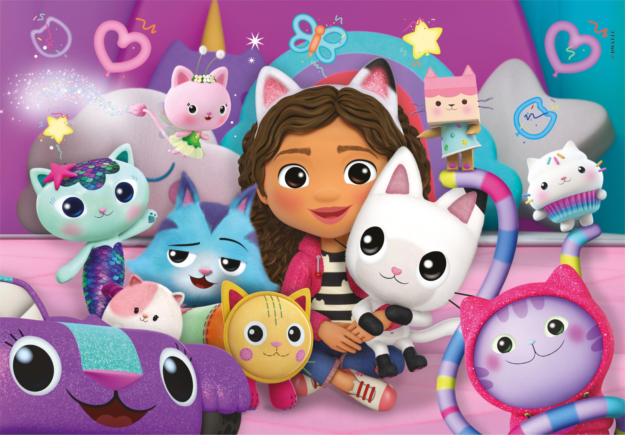 Clementoni Gabby's Dollhouse 60-Piece Jigsaw Puzzle - Supercolor Kids Puzzle 8