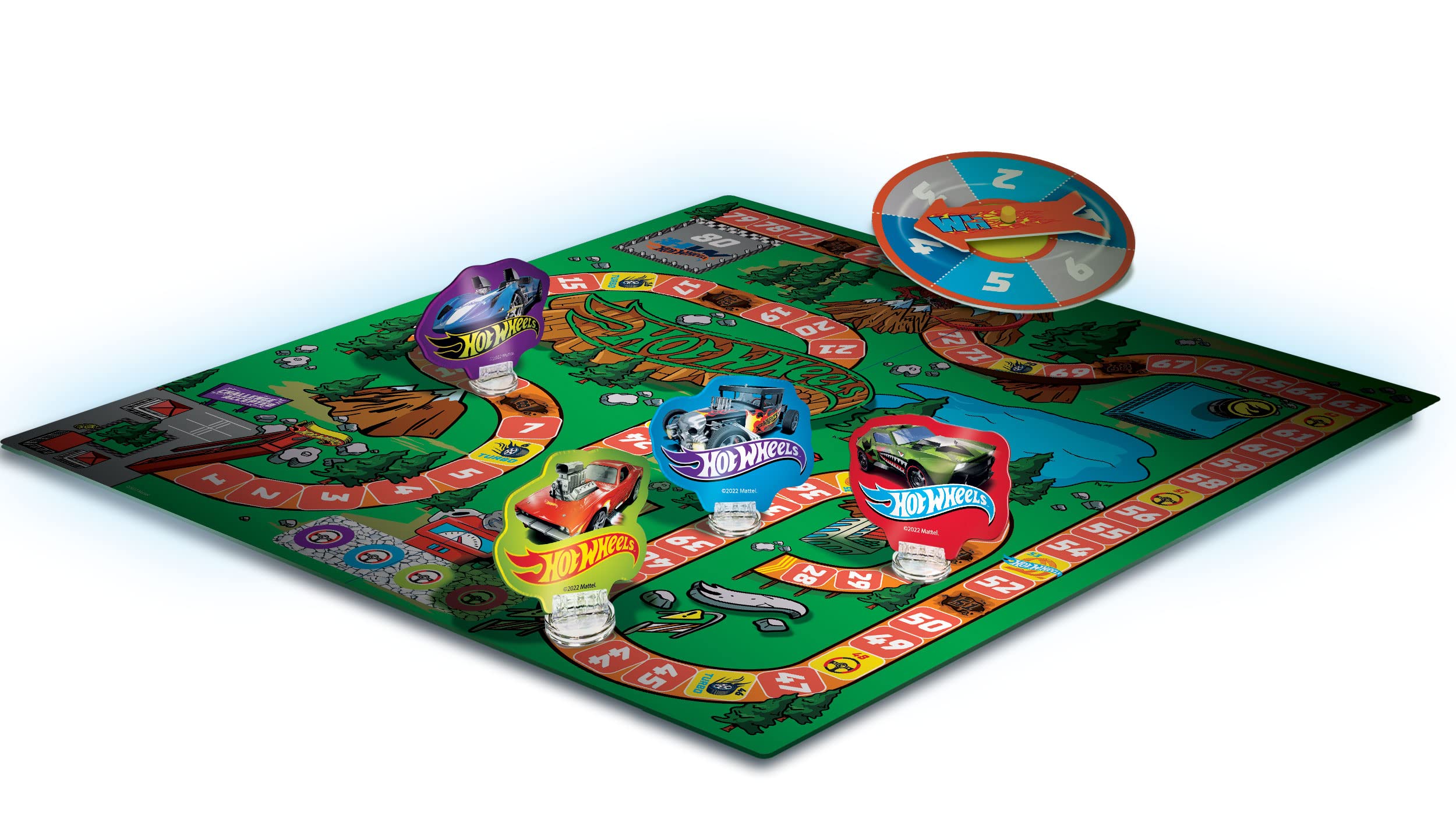 Lisciani Hot Wheels Speed Race Game Board Game 3