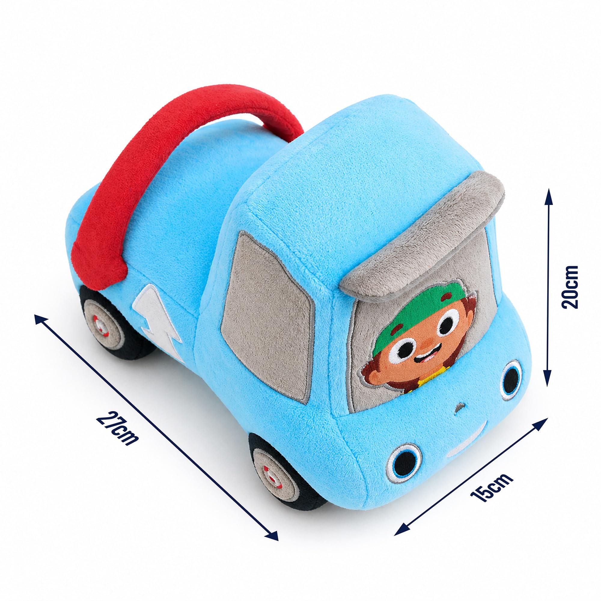 Mojo Swoptops Character Plush - Jumbo Soft Vehicle Toy | 19 Cm | Ages 0+ 3