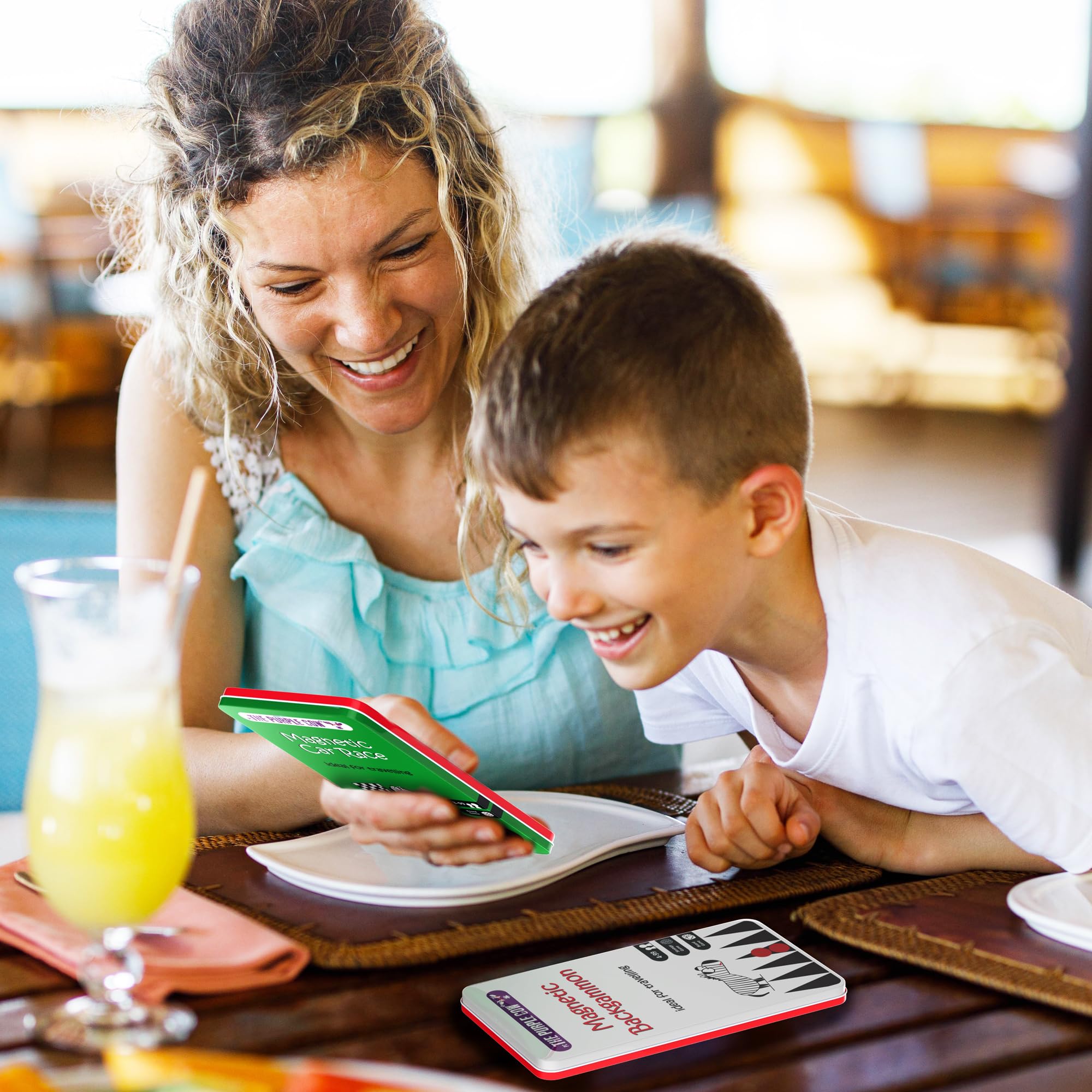 The Purple Cow Car Race Magnetic Travel Game 4