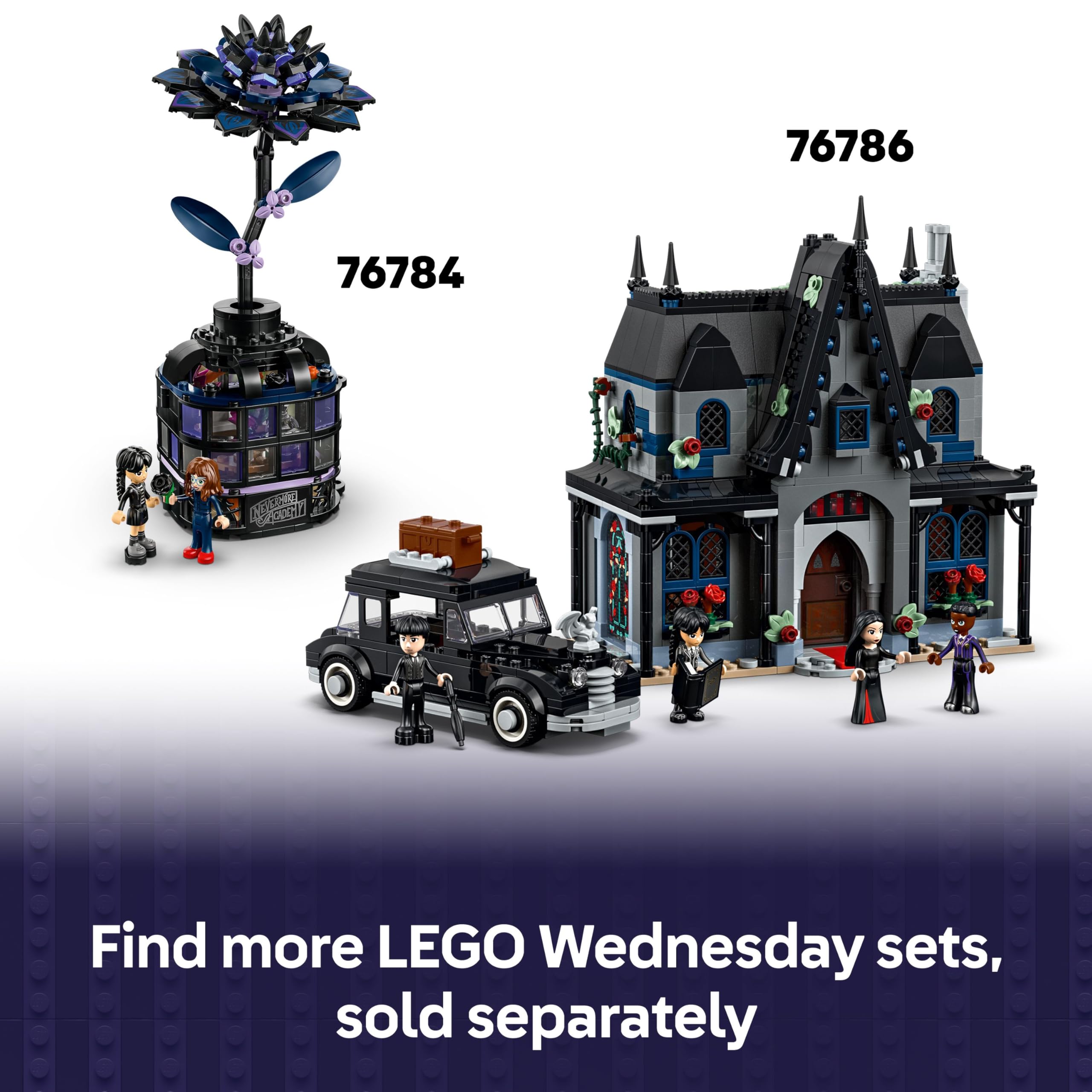 LEGO Wednesday Thing's Apartment - Play & Display Set with Enid Mini Doll 5