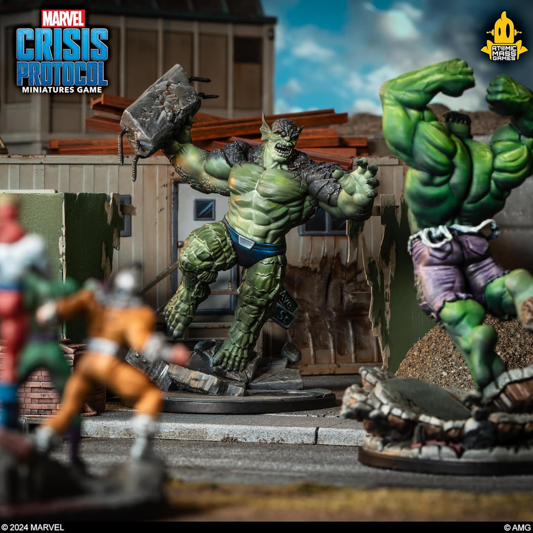 Atomic Mass Games Marvel Crisis Protocol: Abomination & Wrecking Crew Miniatures Expansion