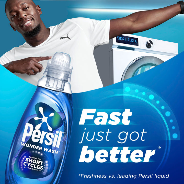 Persil Wonder Wash Odour Defy Bio Liquid Laundry Detergent 1.485 L (55 Washes)
