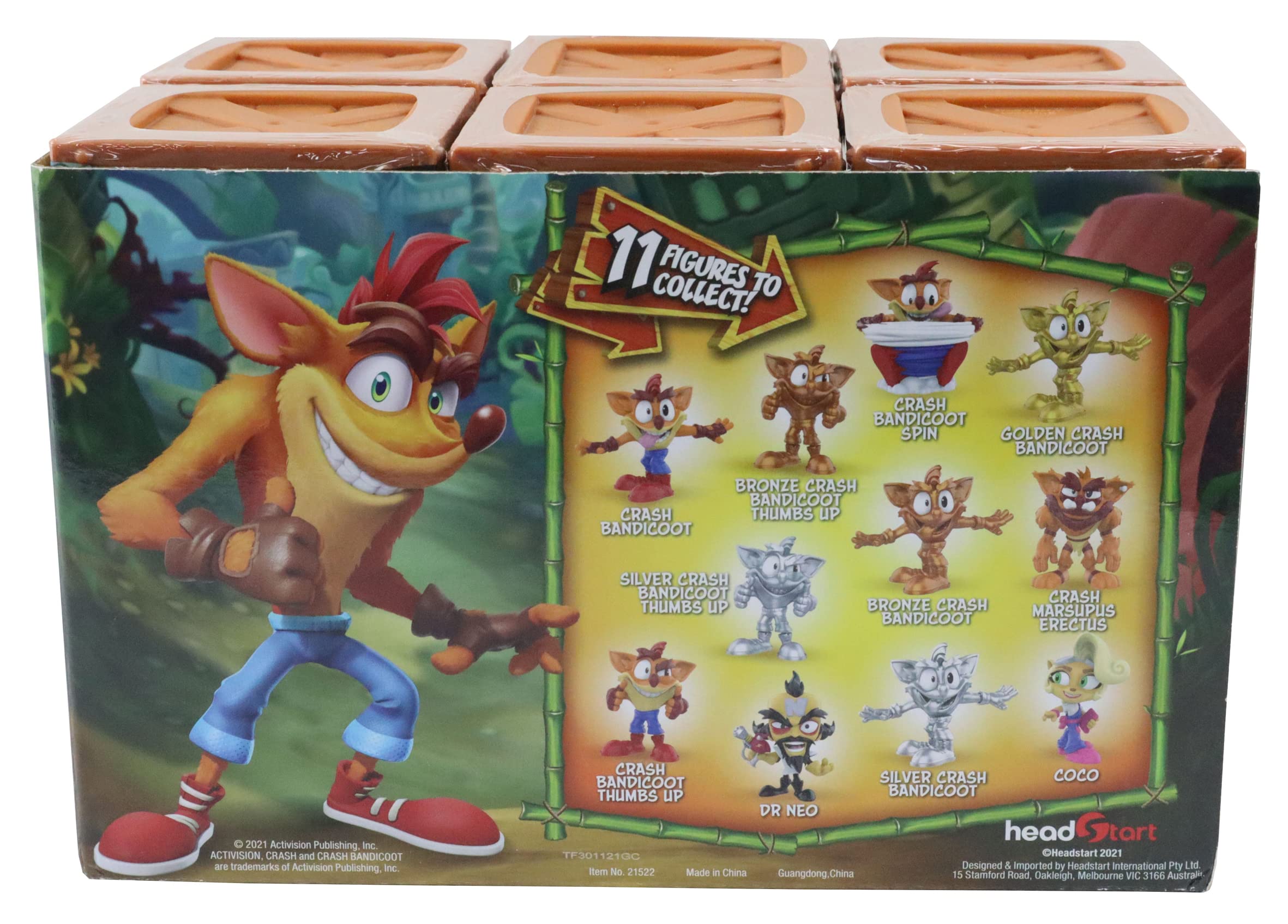 Crash Bandicoot Bandai Smash Box Surprise - 6cm Blind Box Collectible Figures for Kids 16