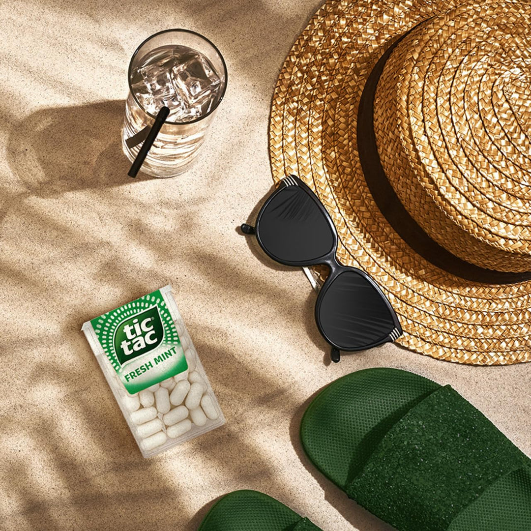 Tic Tac Fresh Mint Sweets, On-the-Go Refreshment, Party Bag Treats