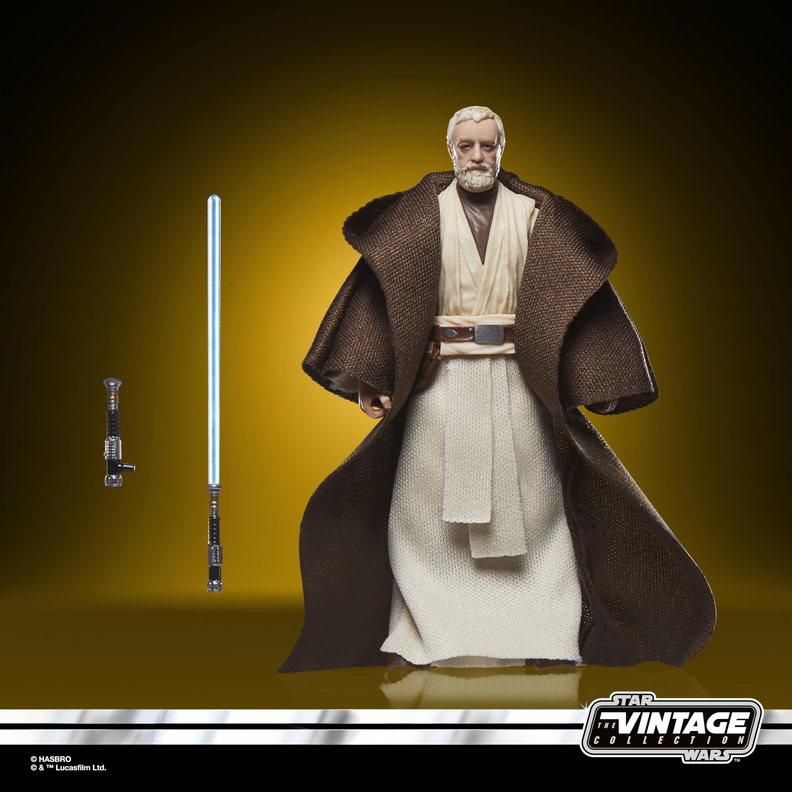 Star Wars The Vintage Collection Ben (Obi-Wan) Kenobi Action Figure - 9.5 cm Scale, A New Hope 7