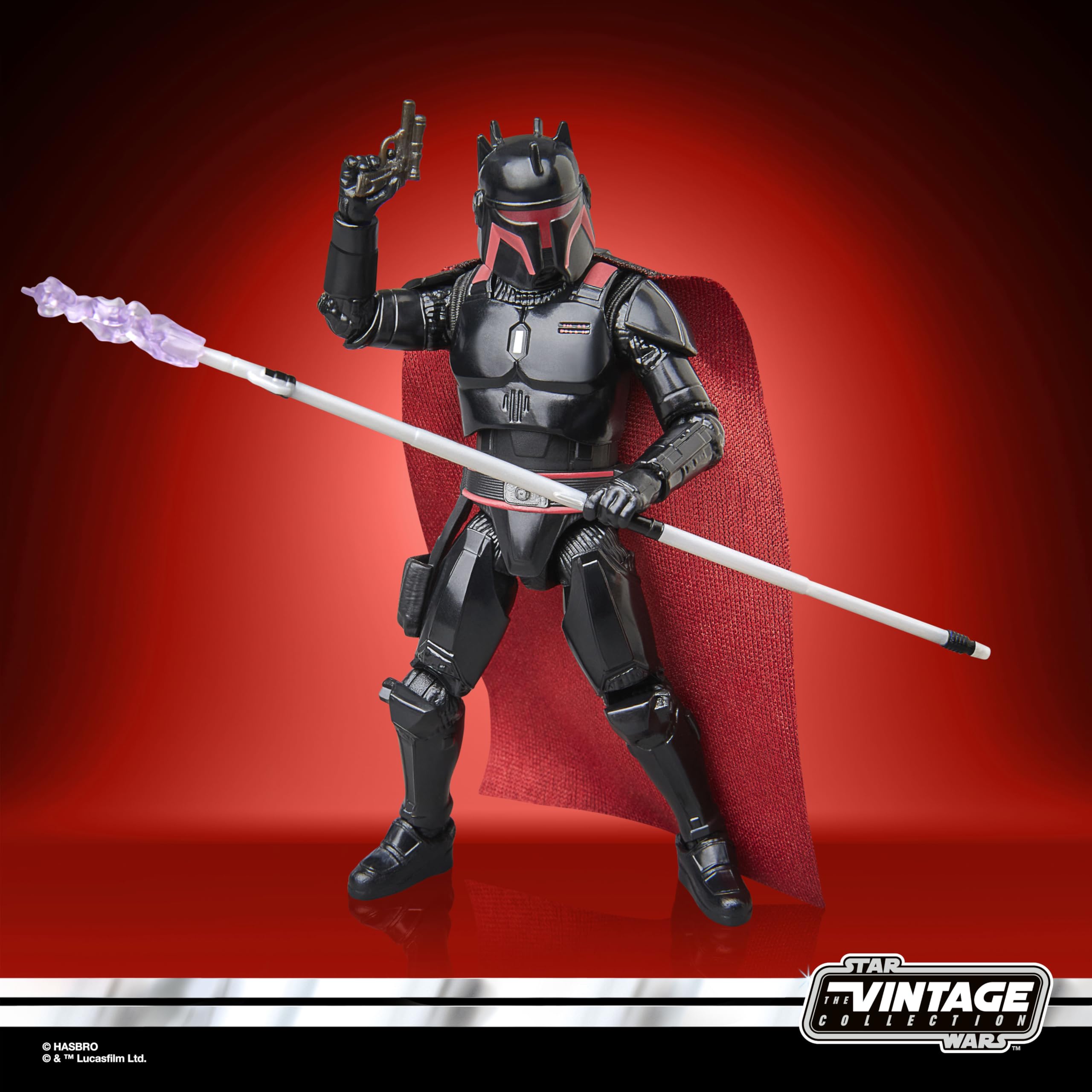 Star Wars The Vintage Collection Moff Gideon (Dark Trooper Armor) Action Figure - 9.5 cm Scale | Kenner Inspired Packaging | Ages 4+ 6