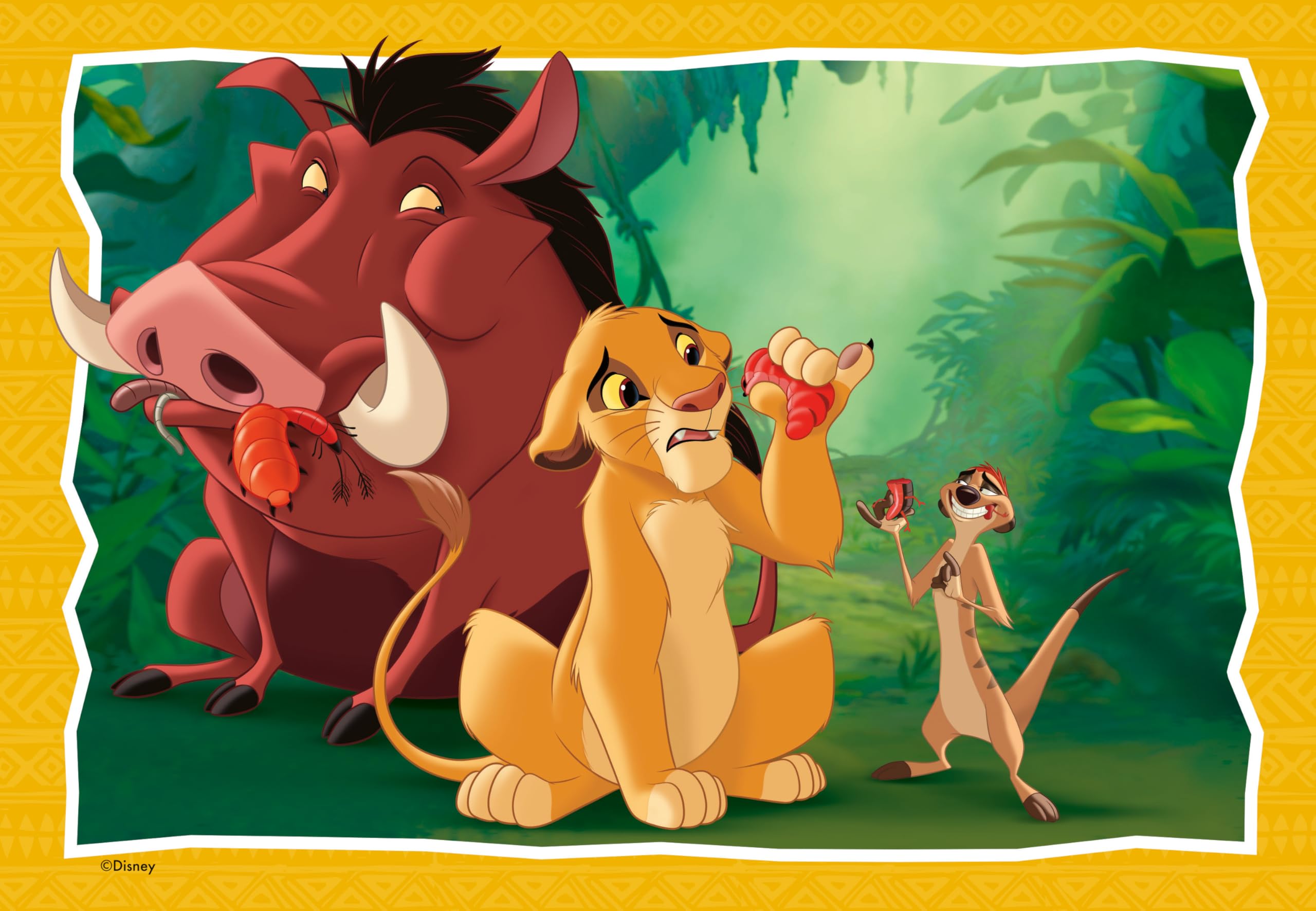 Ravensburger Disney Lion King 2x 24-Piece Jigsaw Puzzles for Kids - Educational Toys for Children 4 Years and Up 5