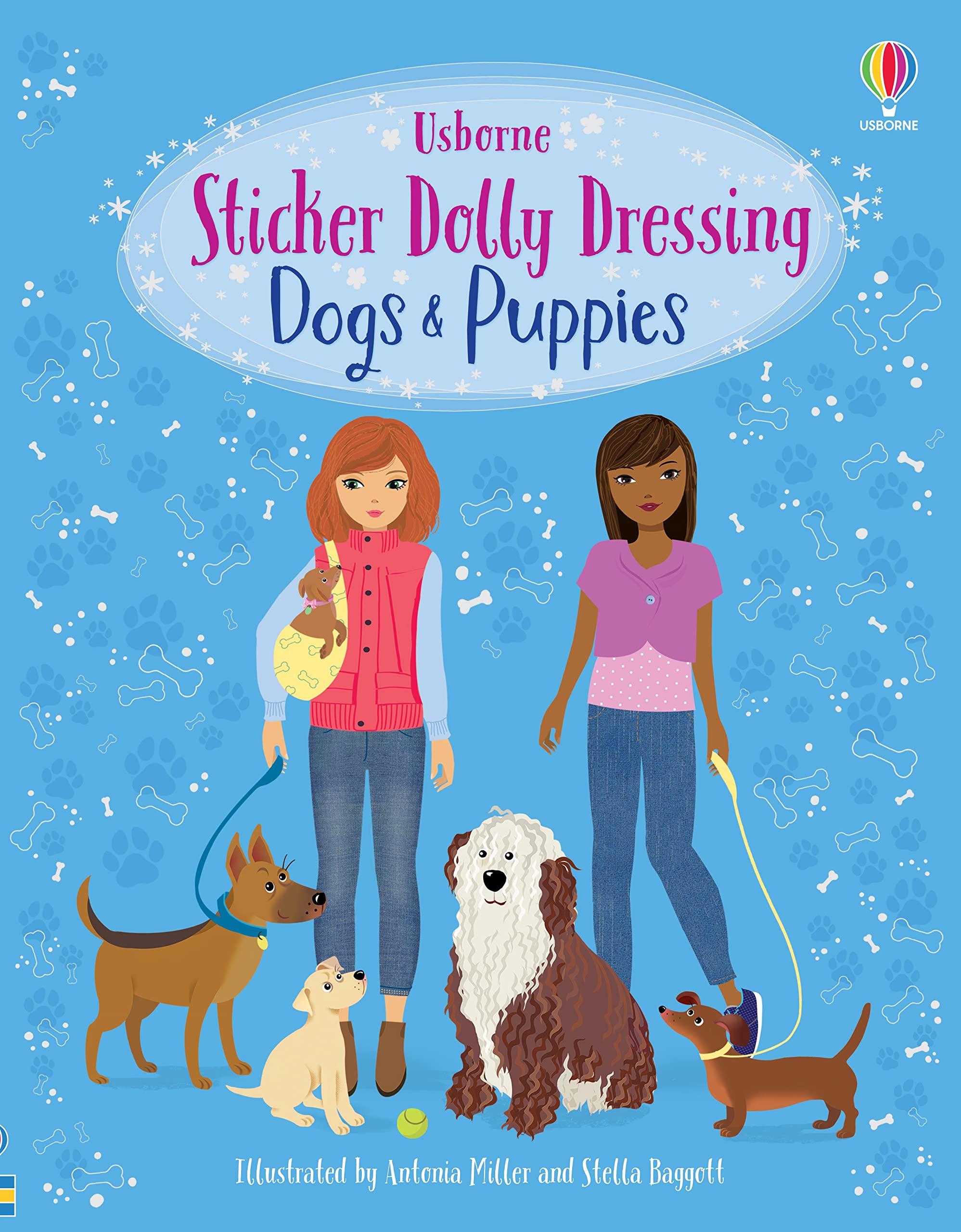 Usborne Sticker Dolly Dressing Dogs and Puppies Activity Book - Ages 3-6 1