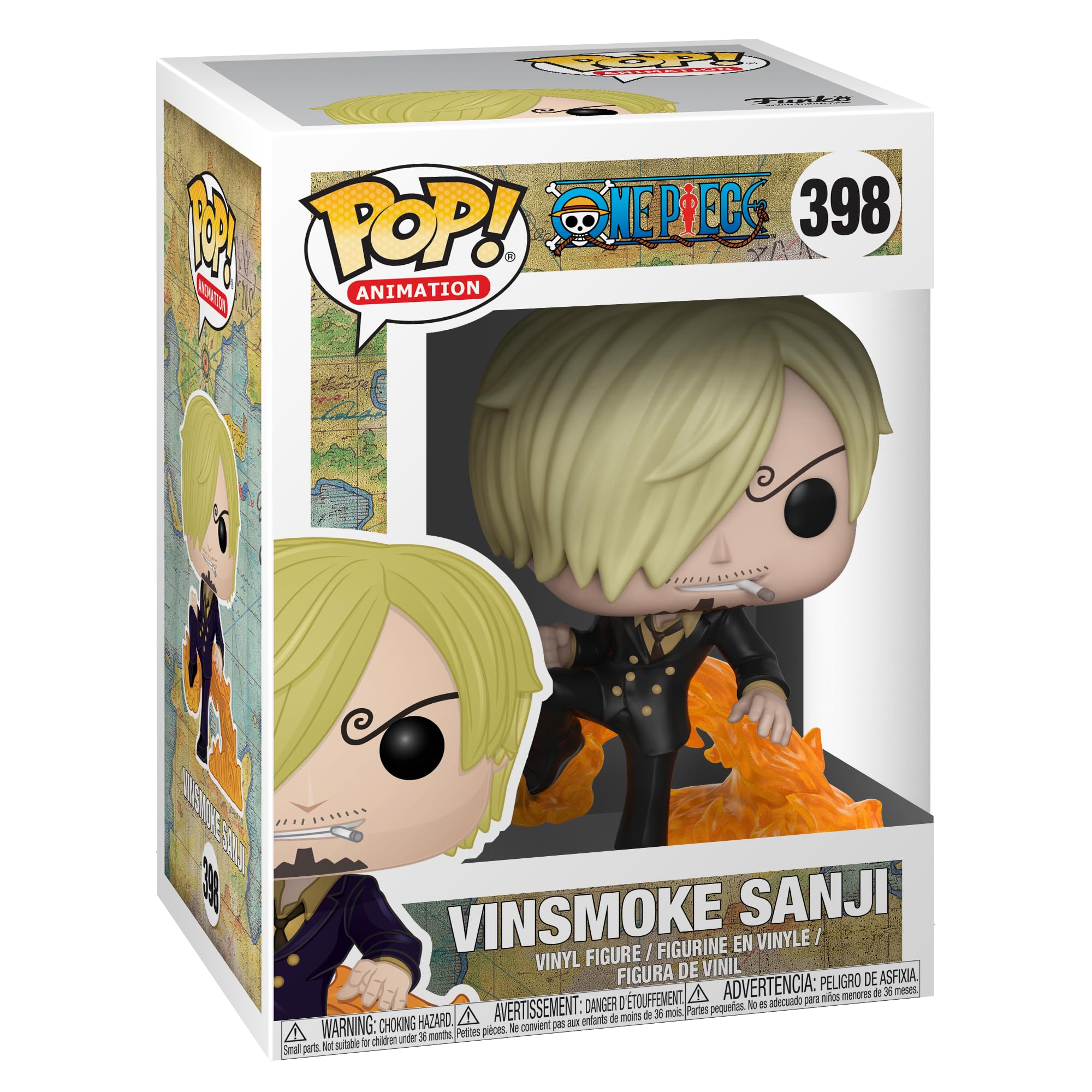 Funko One Piece: Vinsmoke Sanji Chibi Figurine | Vinyl | 3.75 Inches Tall 1