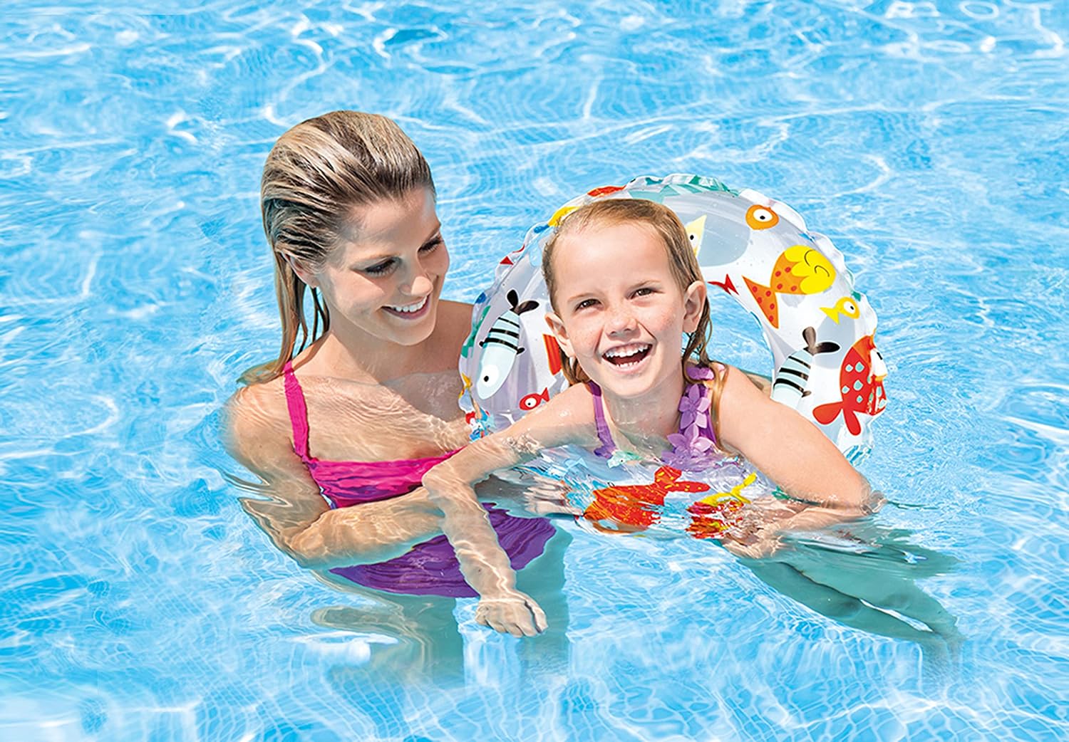 Intex - Swimming tube Lively print 51cm(Assorted Design) 7