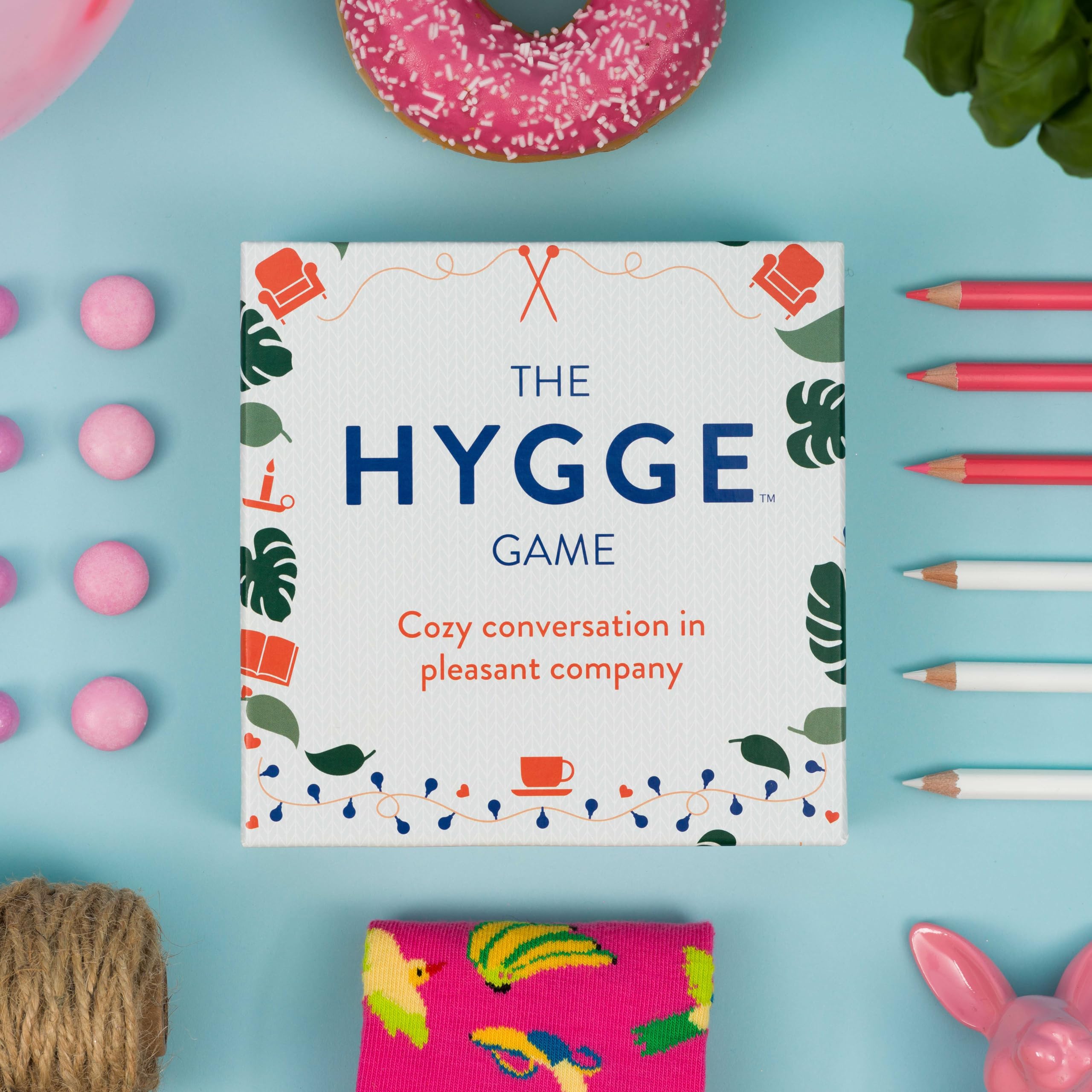 Hygge Games The Hygge Game - Cozy Conversation Card Game | Ages 14+ | 2+ Players 2