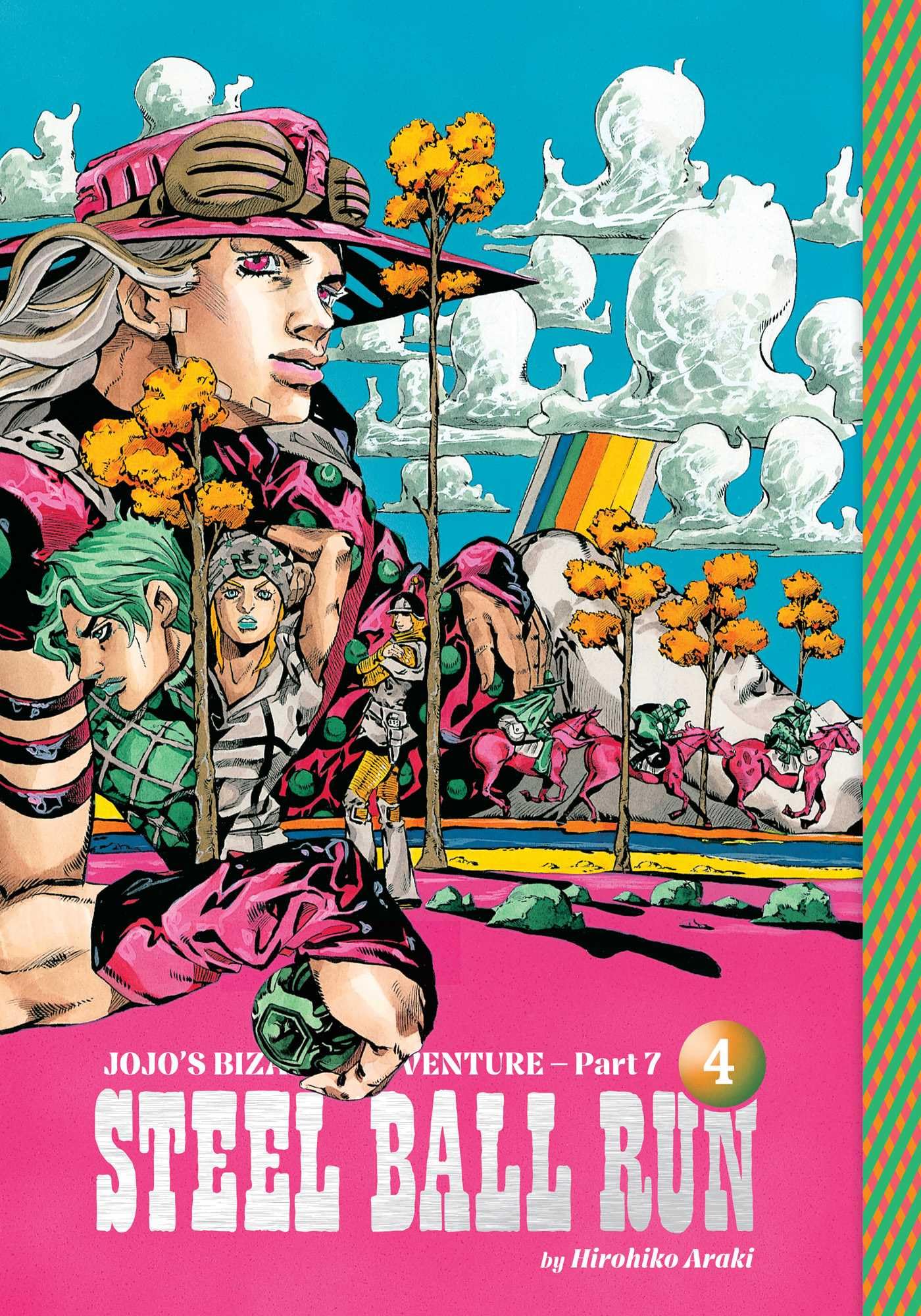 JoJo's Bizarre Adventure: Steel Ball Run, Vol. 4 by Hirohiko Araki | Hardcover 1