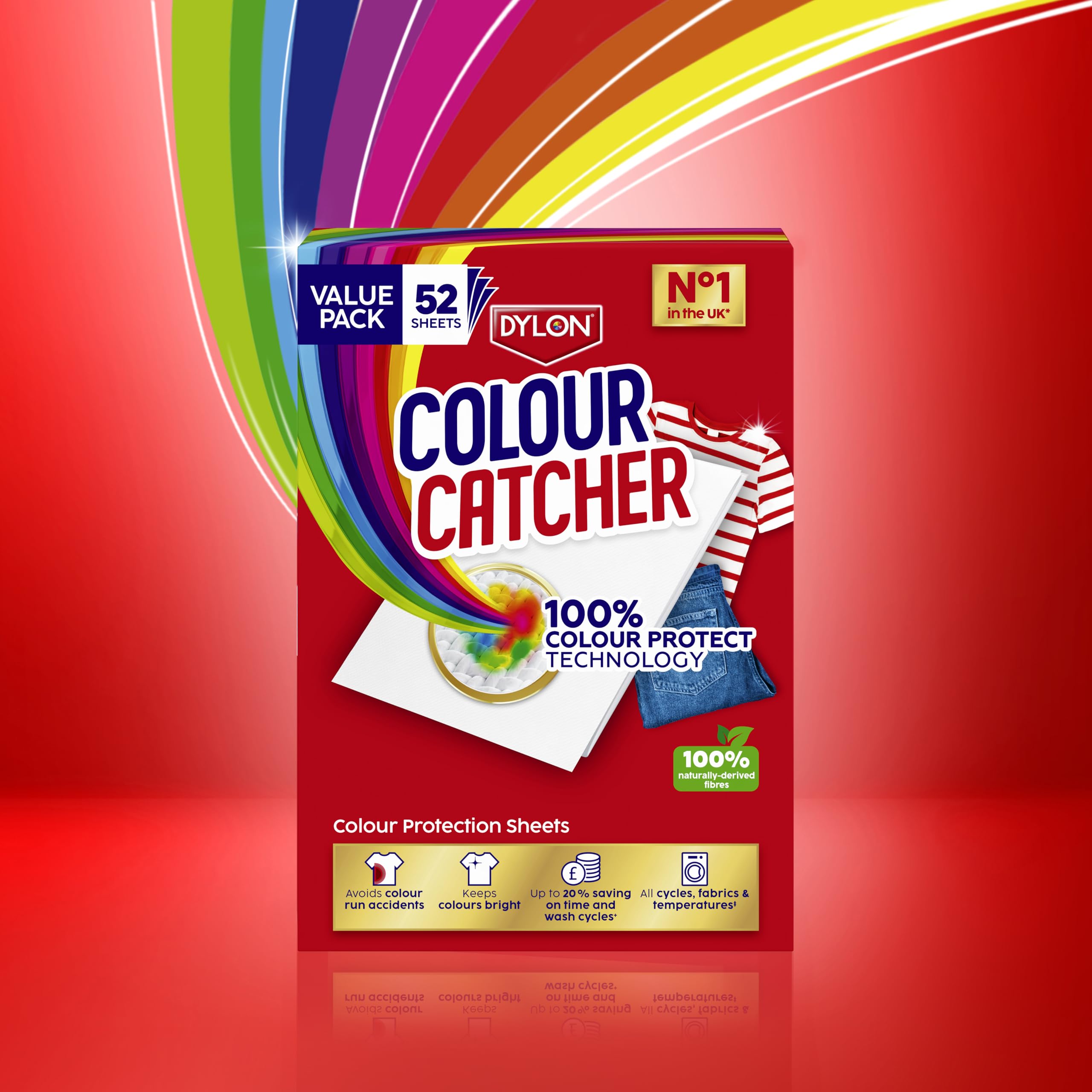 Colour Catcher Colour Protection Sheets - Prevents Colour Run | 52 Sheets 2