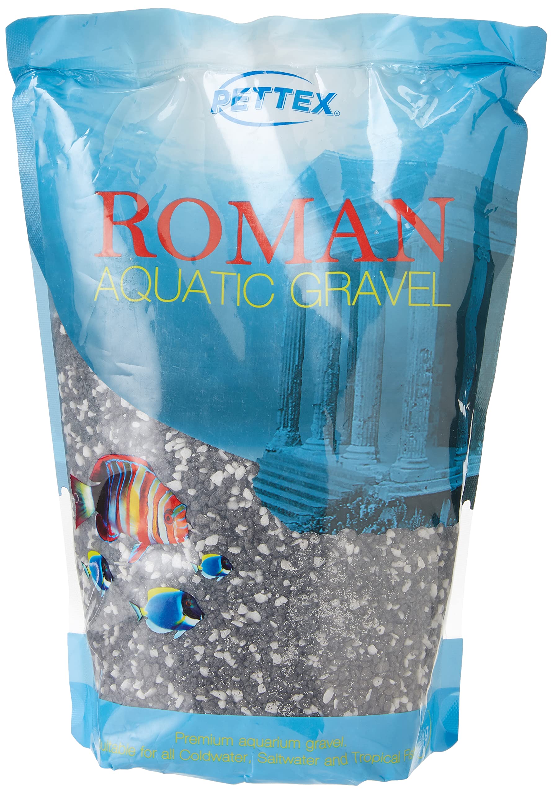 Pettex Roman Gravel - Harlequin Blend Aquatic Substrate | 2 kg Pack