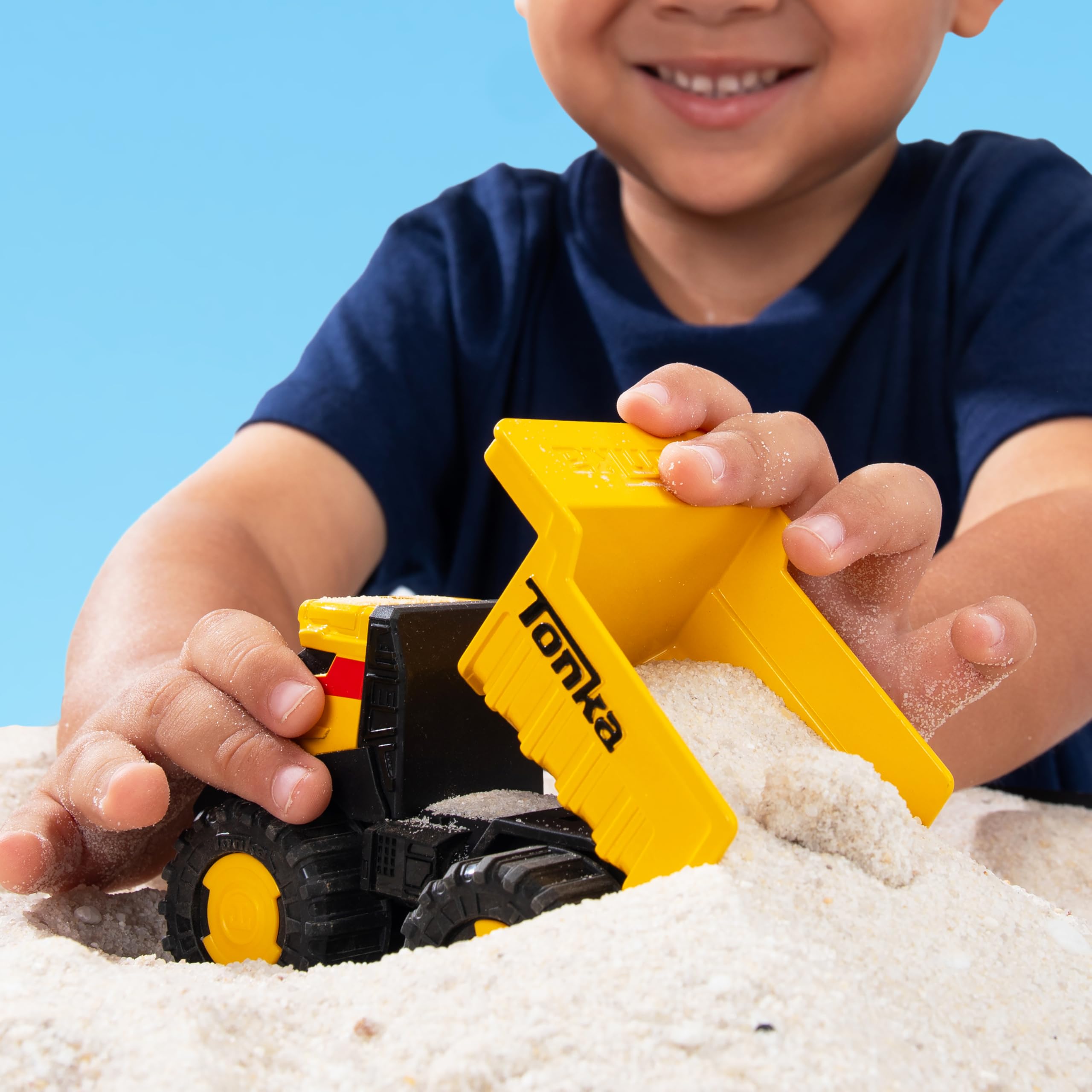 Basic Fun Tonka Steel Classics Titans Dump Truck - Stamped Steel Construction | Large Size | Ages 3+ 6