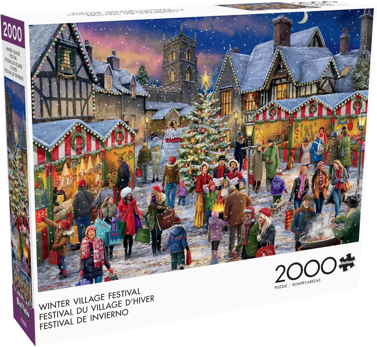 Buffalo Games - Winter Village Festival - 2000 Piece Jigsaw Puzzle 6