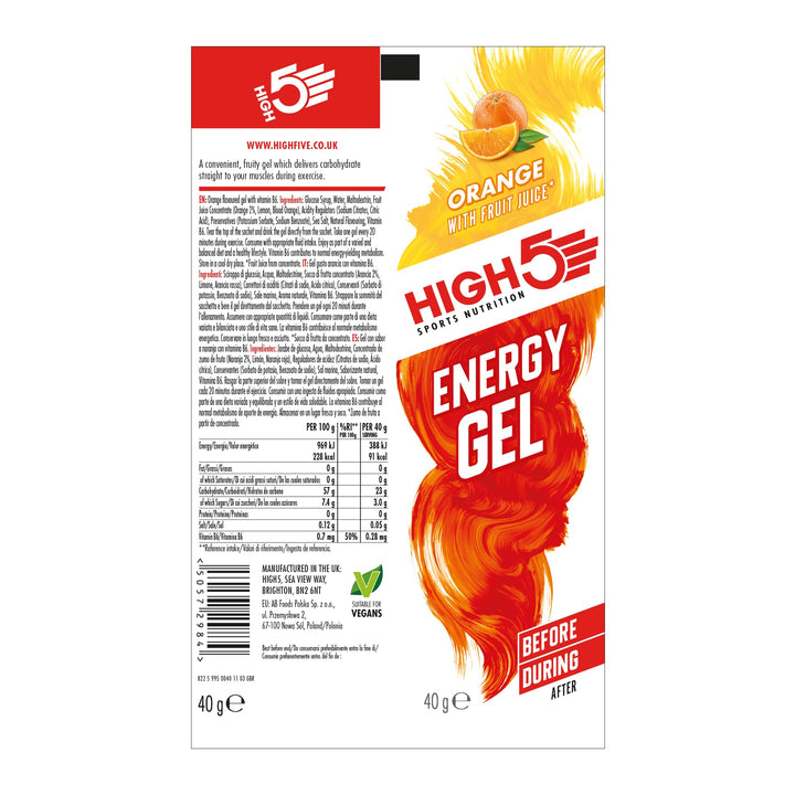 HIGH5 - Energy Gels: The Ultimate Soundtrack for Endurance [Audio CD]