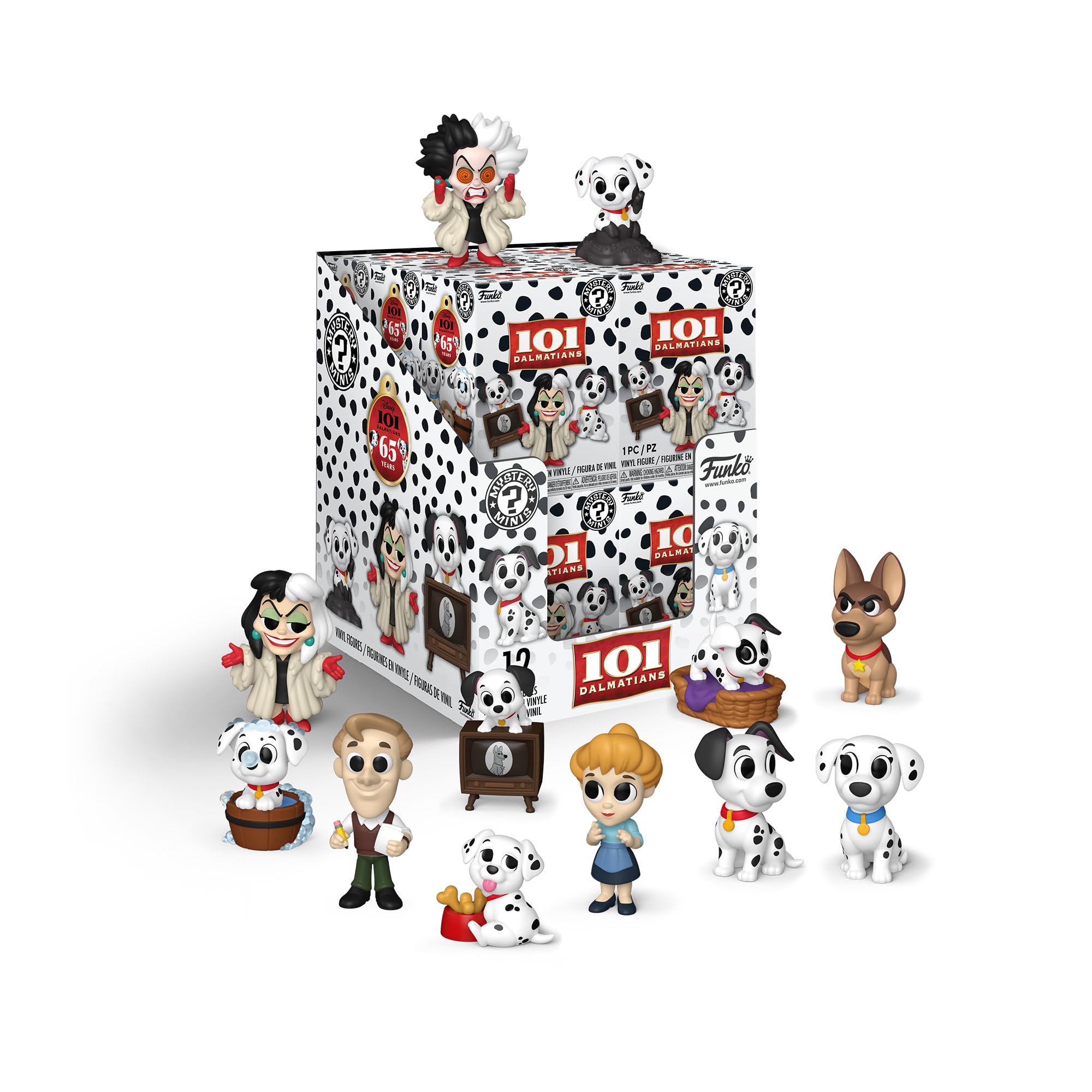Funko Mystery Mini: Disney 101 Dalmatians Vinyl Figure Blind Box | 3.4 Inches