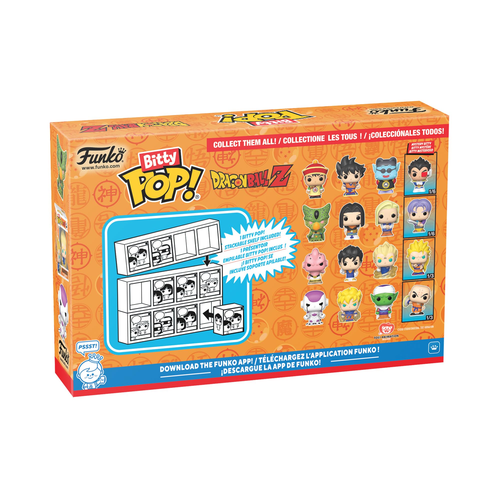 Funko Bitty Pop! Dragon Ball Z - Frieza 4PK Vinyl Figure Set 4