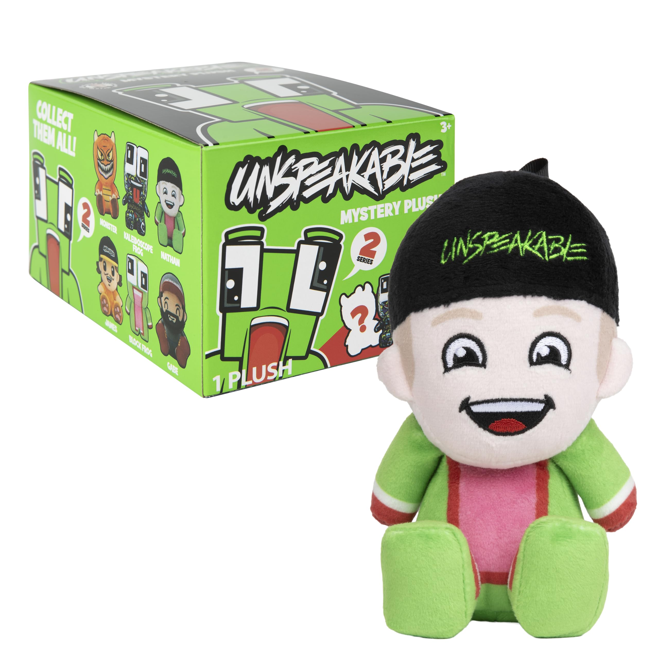 Unspeakable Series 2 Mini Plush Mystery Pack - Collectible Stuffed Toy | Ages 3+