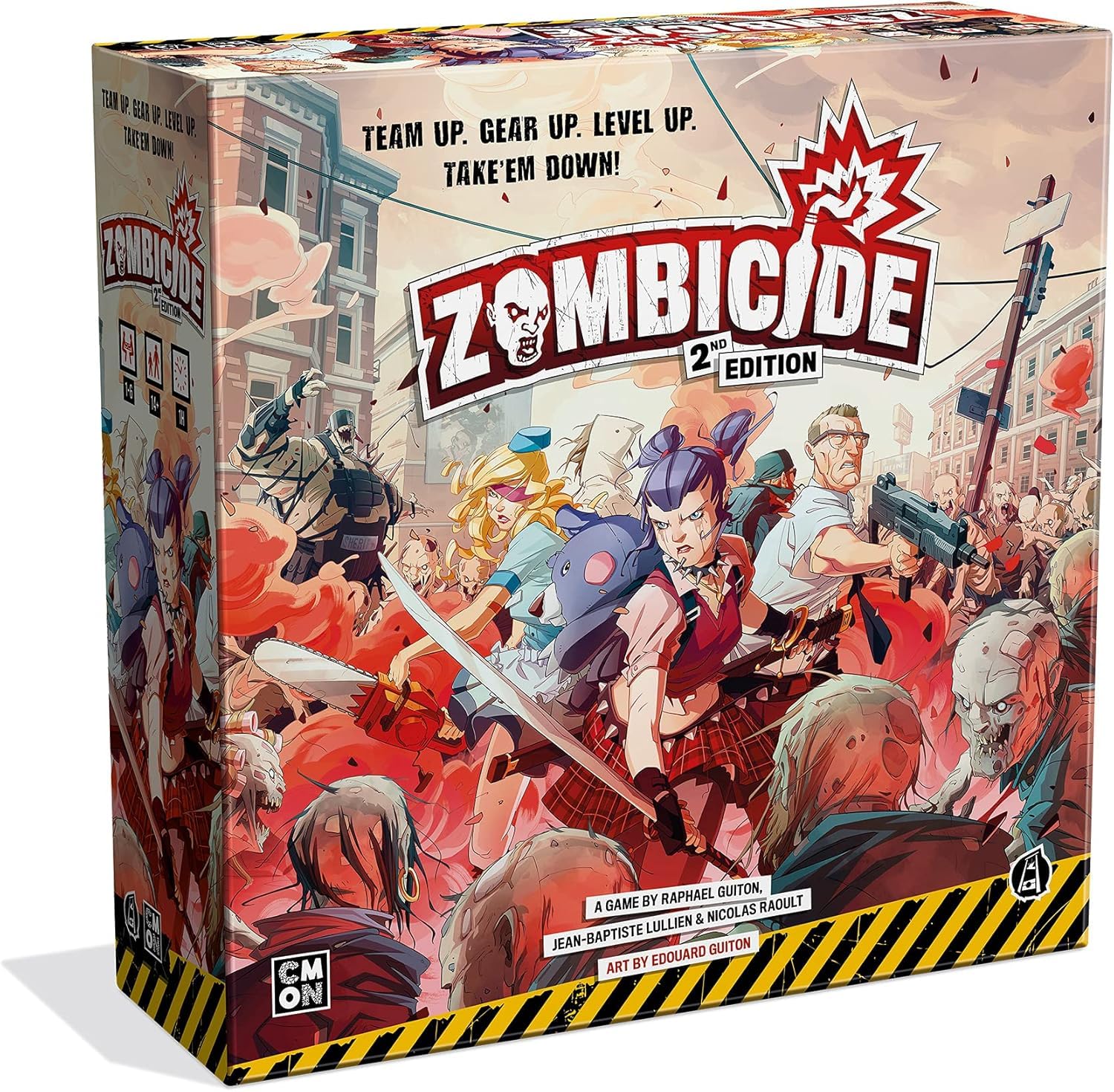 CMON Zombicide 2nd Edition Board Game | 1 to 6 Players | Ages 14+ | 60 Minute Playtime 1