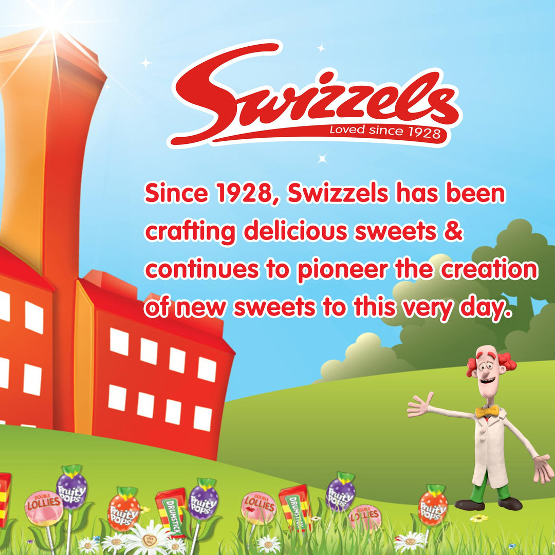 Swizzels Luscious Lollies 176g - Drumstick & Fruity Pops Assorted Sweets