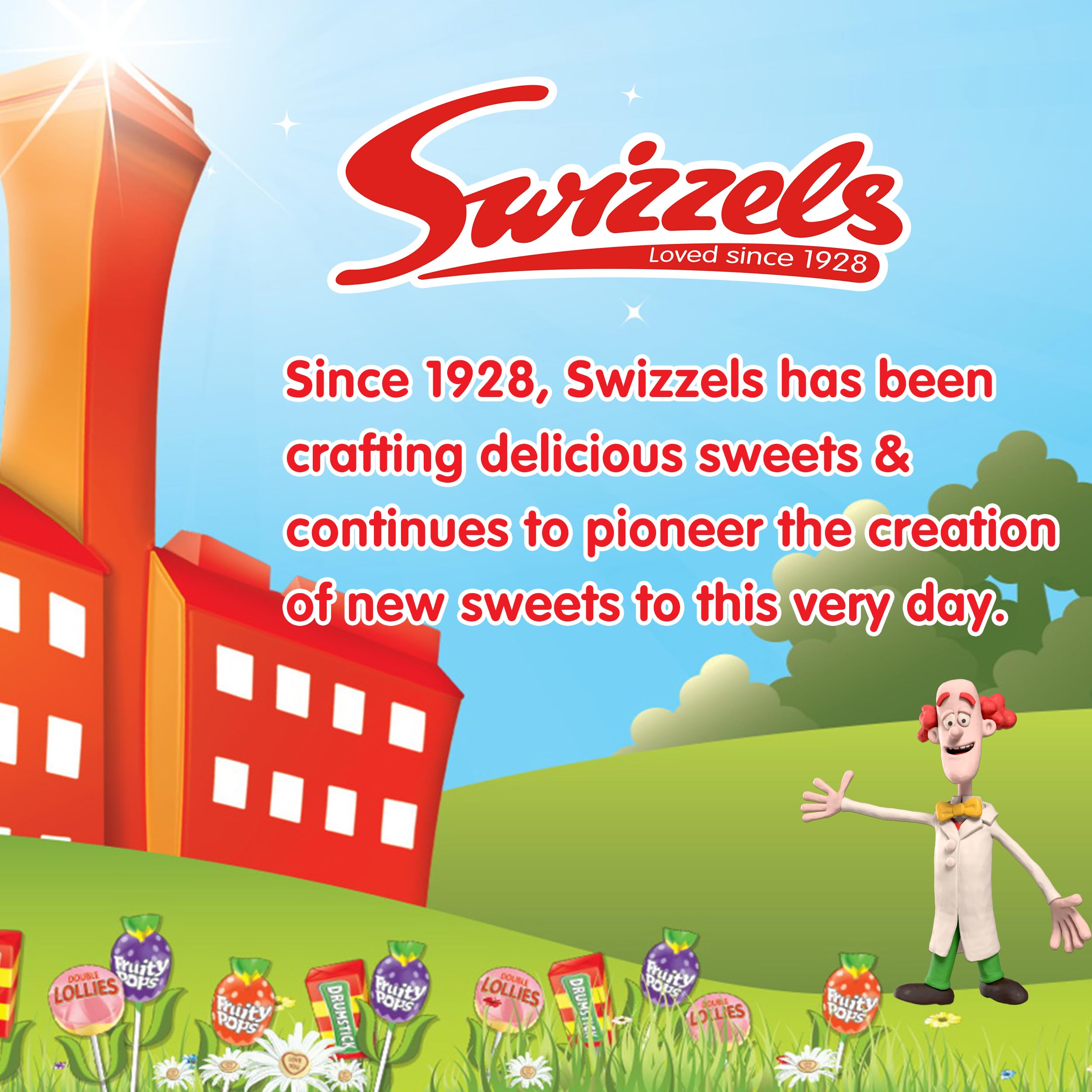 Swizzels Refreshers Choos - Fizzy Fruit Chewy Sweets | 115g Bag 6