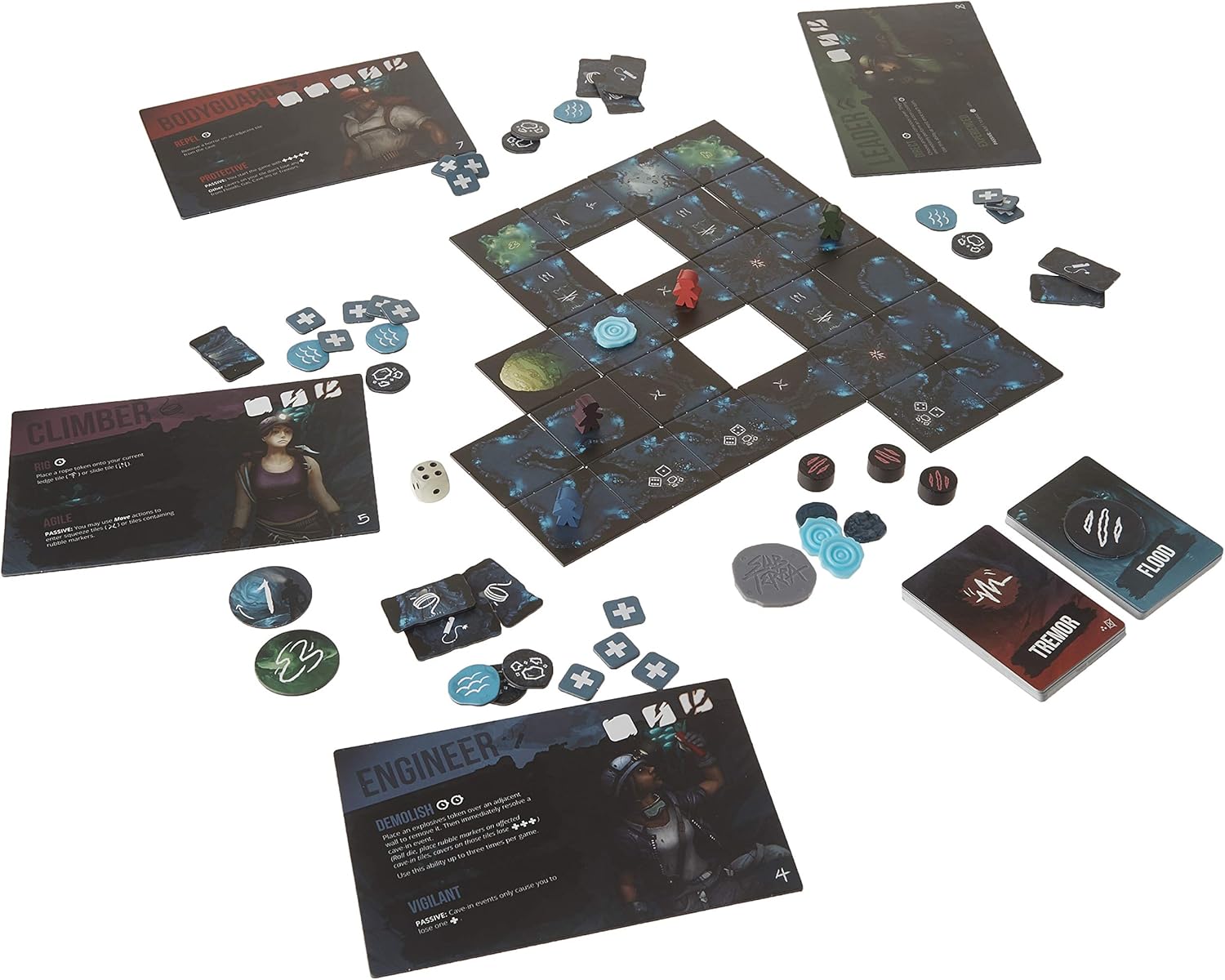 Inside the Box Board Games Sub Terra Board Game 4