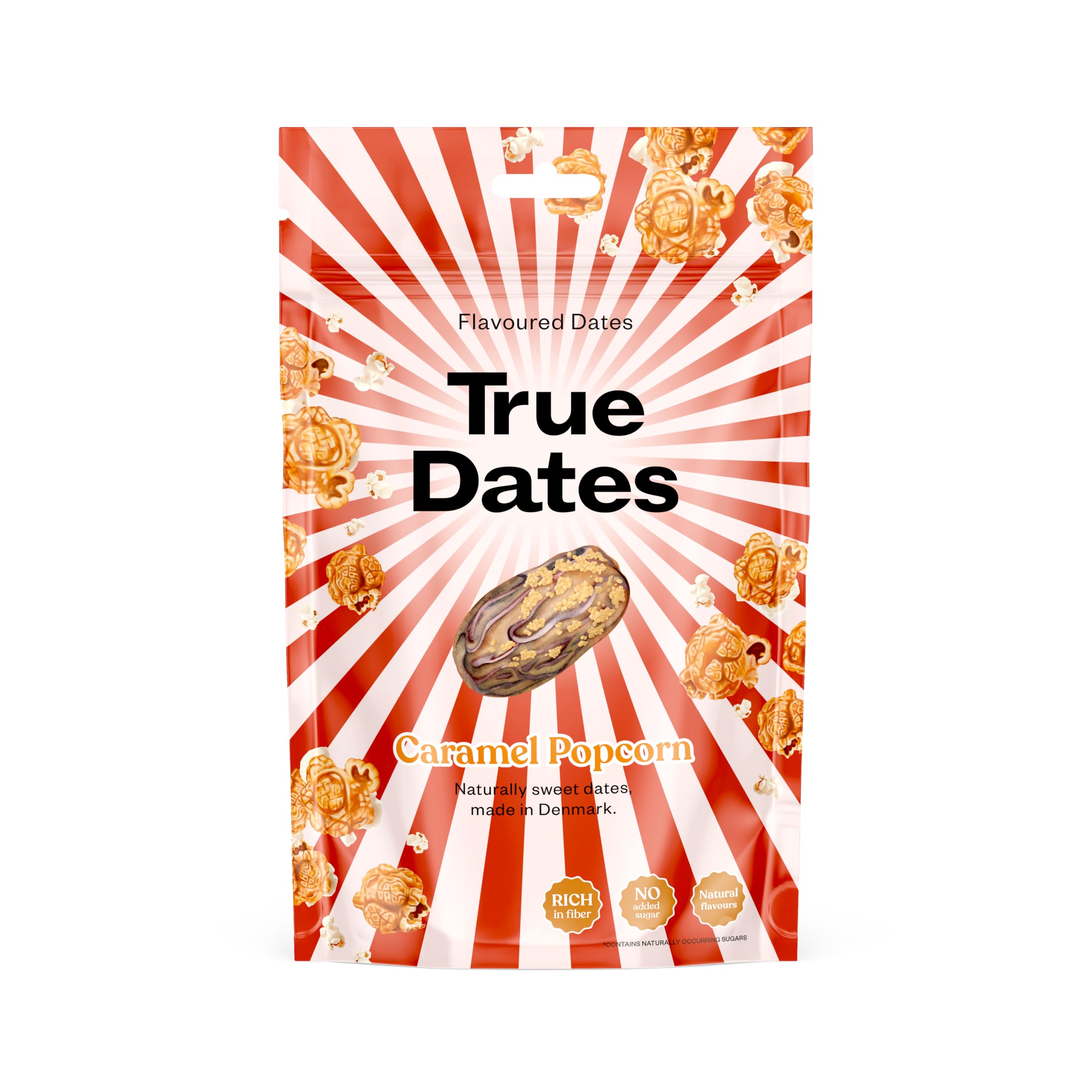 True Gum Mixed Flavours Dates - 4 x 100g Pack | No Added Sugar | Vegan-Friendly 2