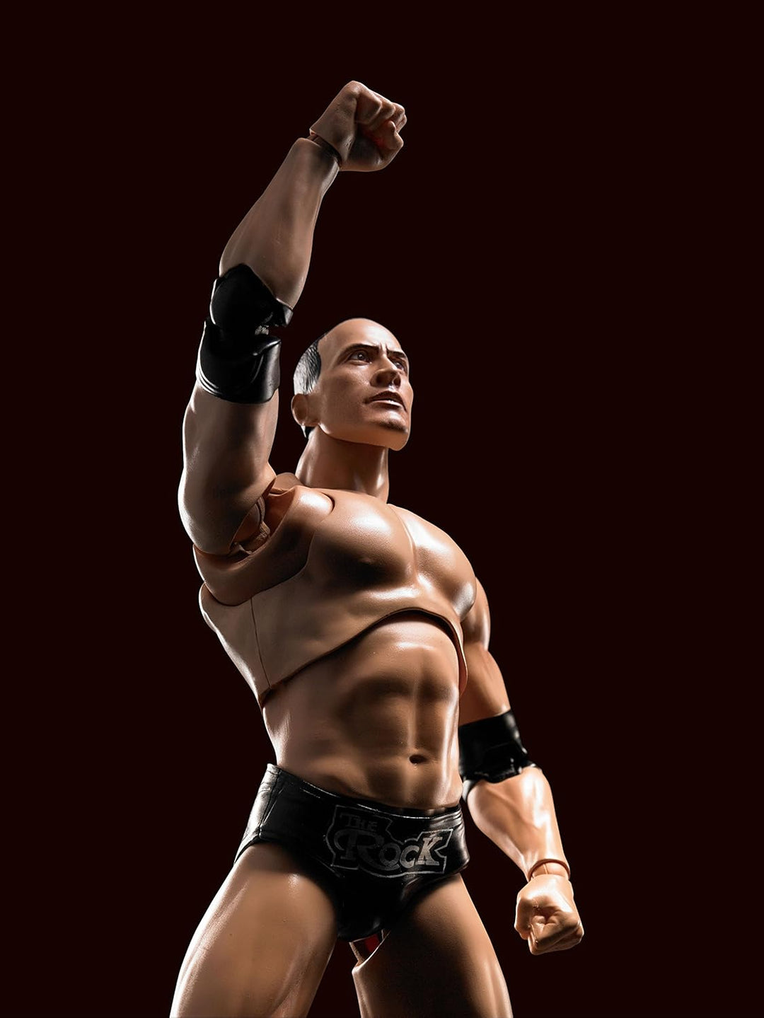 TAMASHII NATIONS WWE The Rock S.H.Figuarts Action Figure - Fully Articulated Collectible for Ages 14+