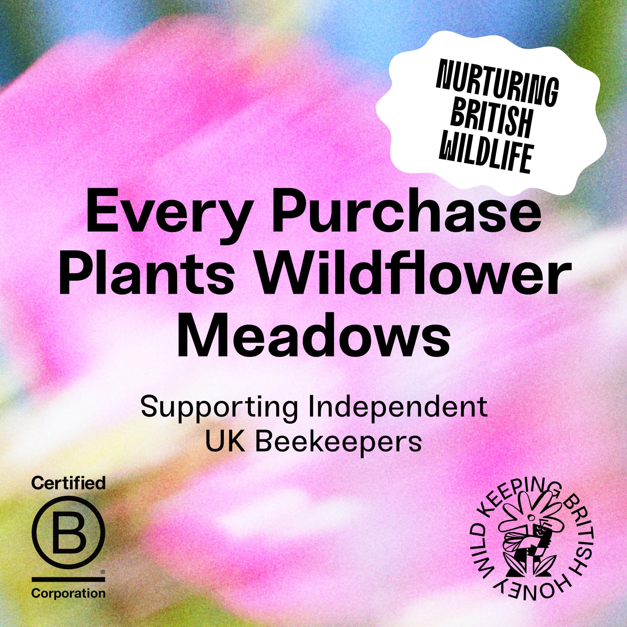 Black Bee Honey - Pure British Spring Honey with Bee Pollen Granules 4