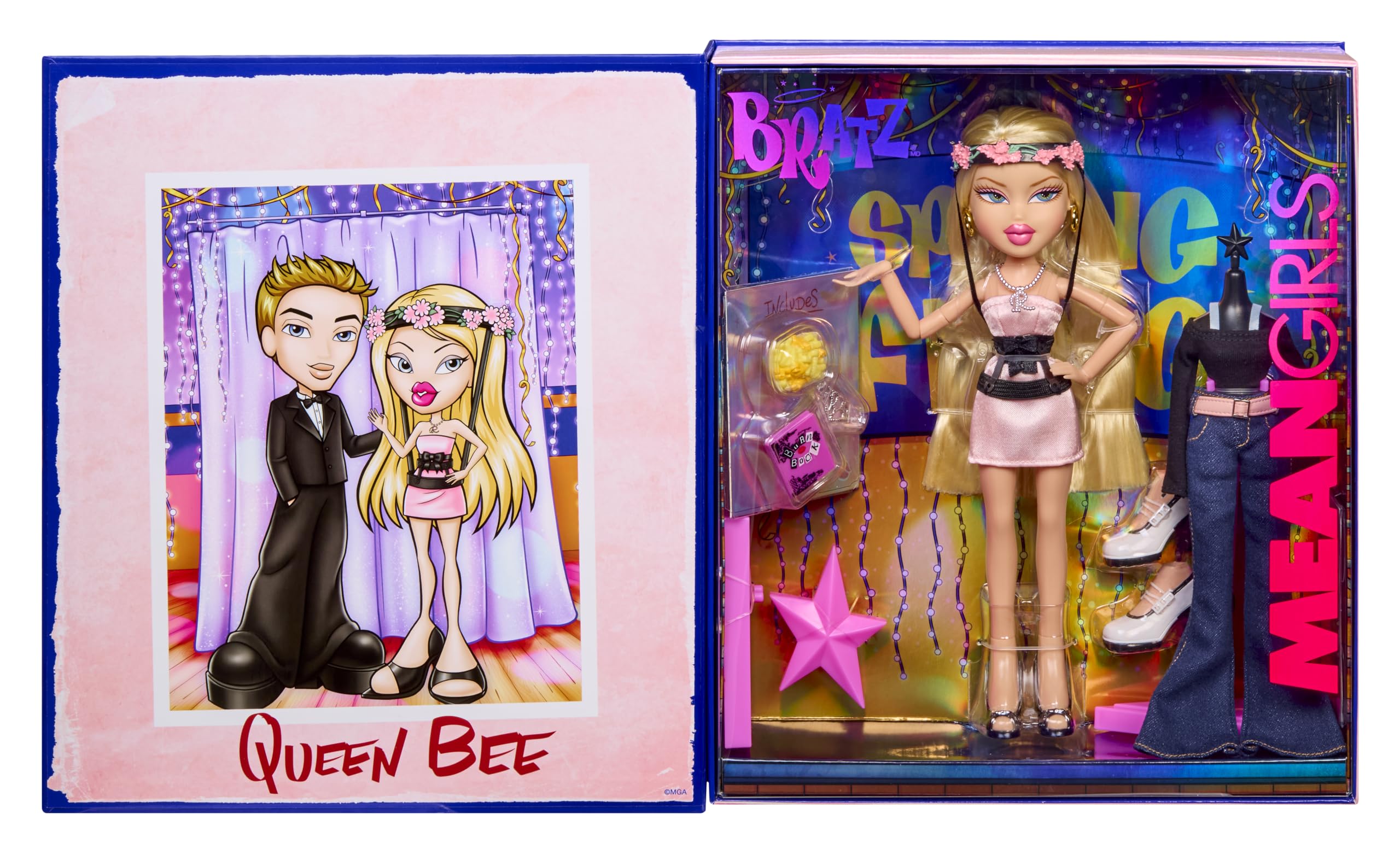Bratz x Mean Girls Spring Fling Doll Regina - Collectible Fashion Doll with 2 Outfits & Movie-Inspired Accessories 10