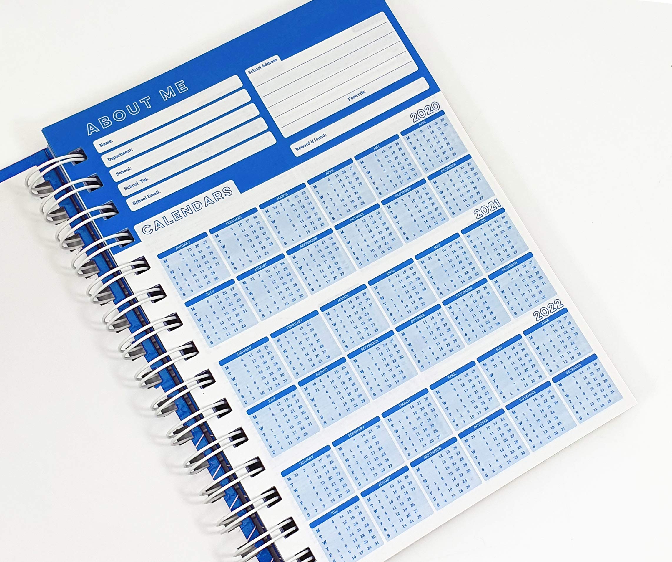 Silvine A5 Teacher's Academic Planner & Record Book with Hardback Covers | 204 Teaching Days 2