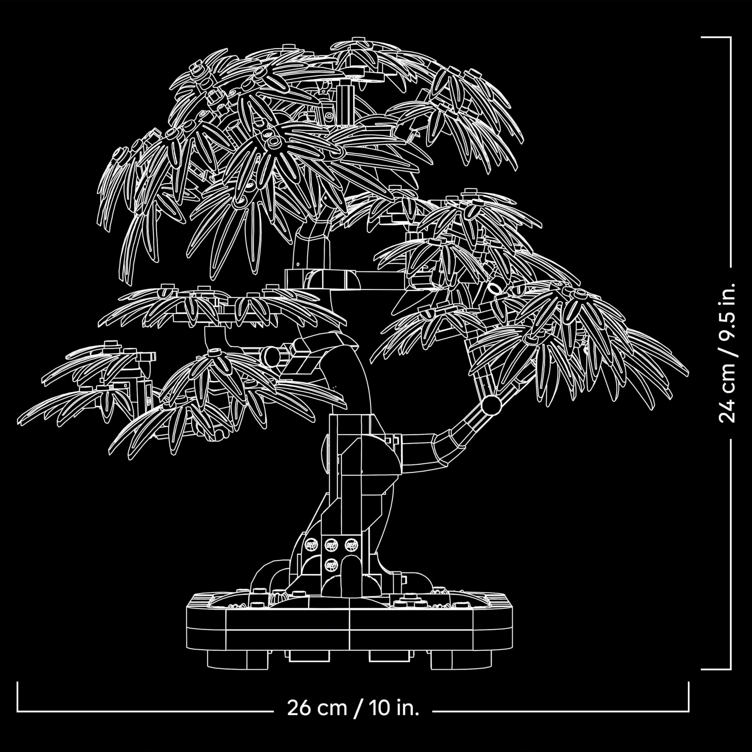 LEGO Botanicals Japanese Red Maple Bonsai Tree Building Set 10348 | Ages 18+ 8