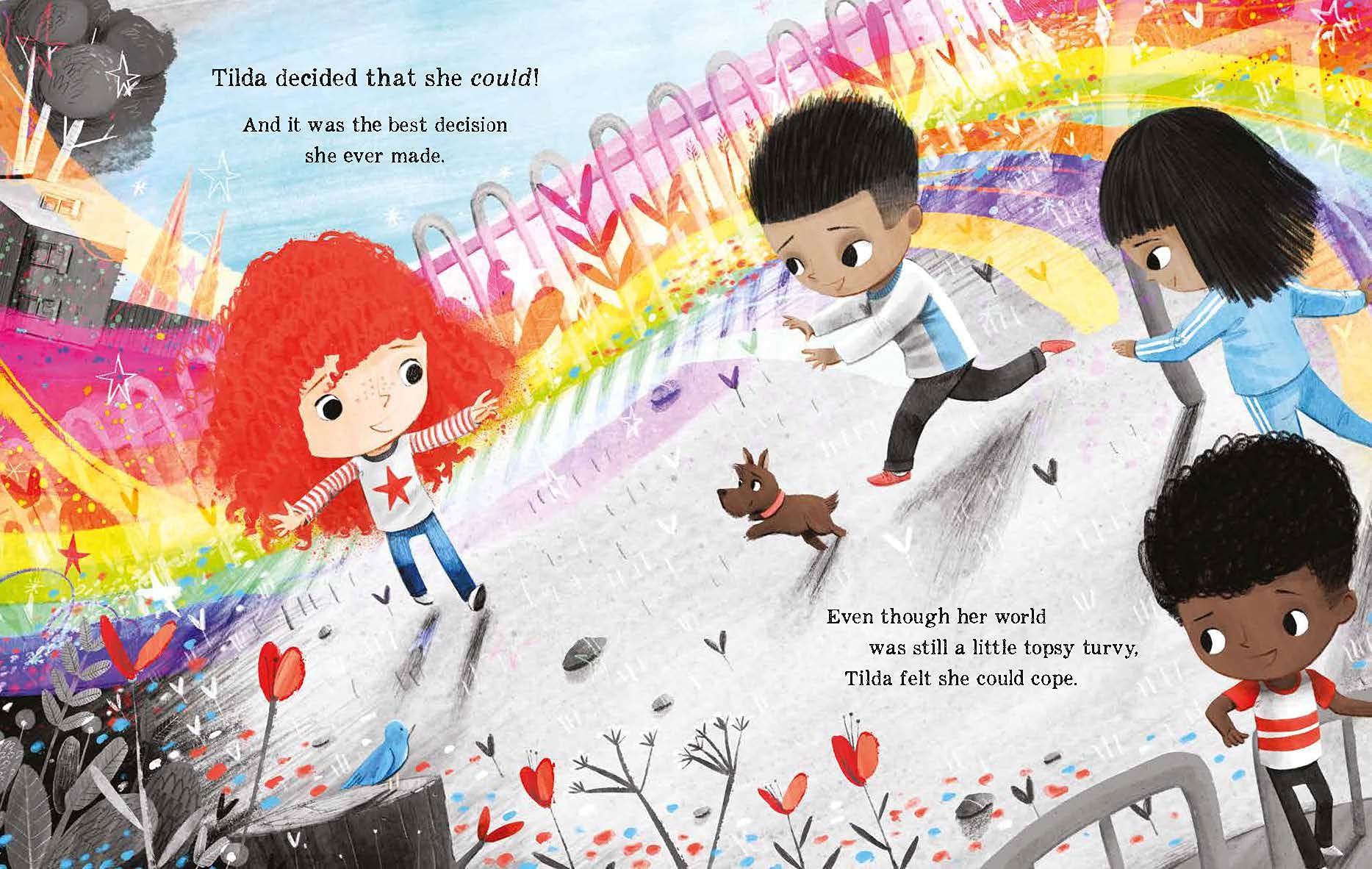 Bloomsbury Tilda Tries Again: A Big Bright Feelings Book by Tom Percival | Paperback 3