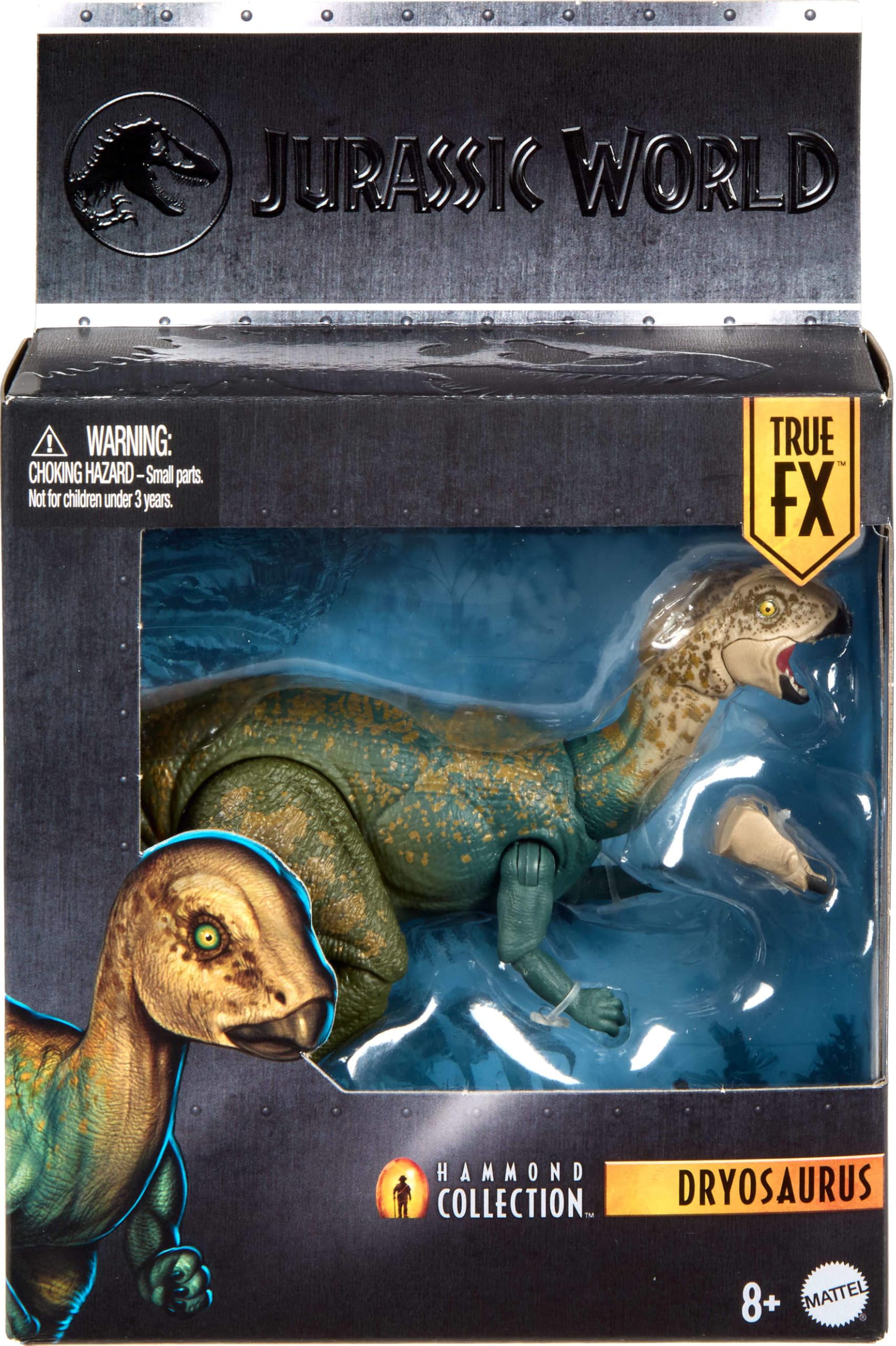 Mattel Jurassic World Hammond Collection Dryosaurus Dinosaur Action Figure | 17 Points of Articulation 6