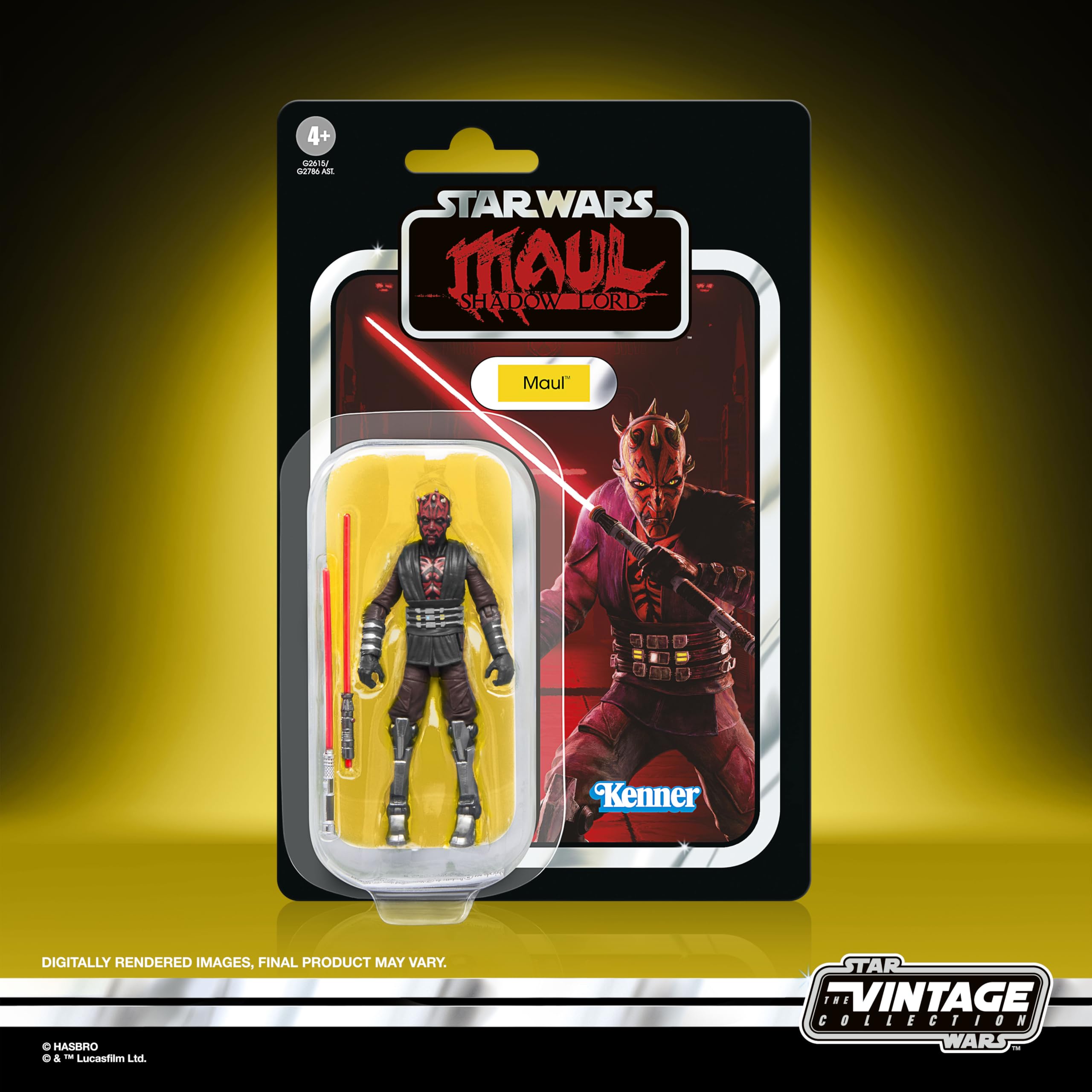 Hasbro Star Wars The Vintage Collection Maul - Shadow Lord Action Figure | 9.5-cm Scale | Ages 4+
