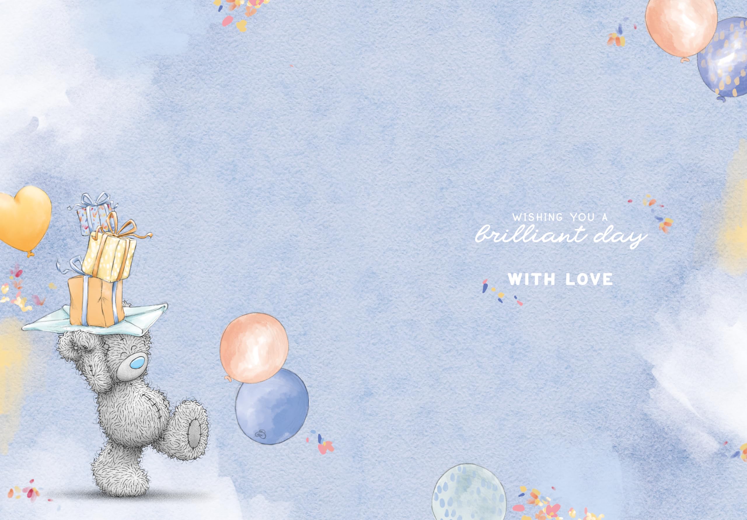 Me To You Tatty Teddy Amazing Uncle Birthday Card | Luxury Gold Foil Accents | 5 x 7 Inches