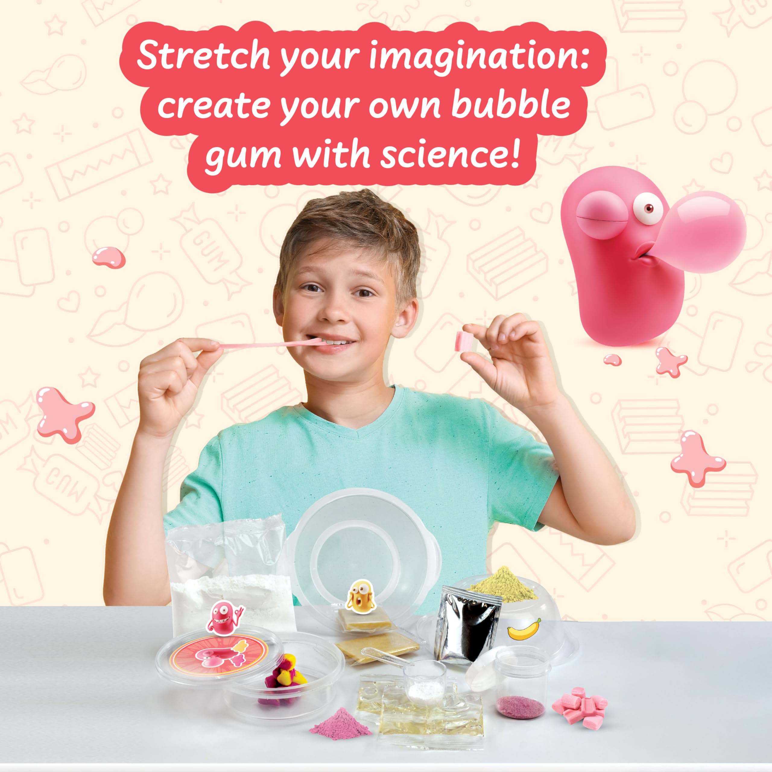 Science4you Bubble Gum Sweets Lab - Candy Making Kit for Kids 6+ 5