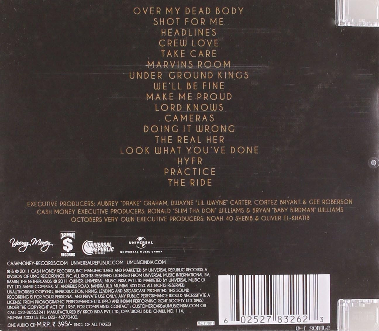 Drake - Take Care Audio CD 4