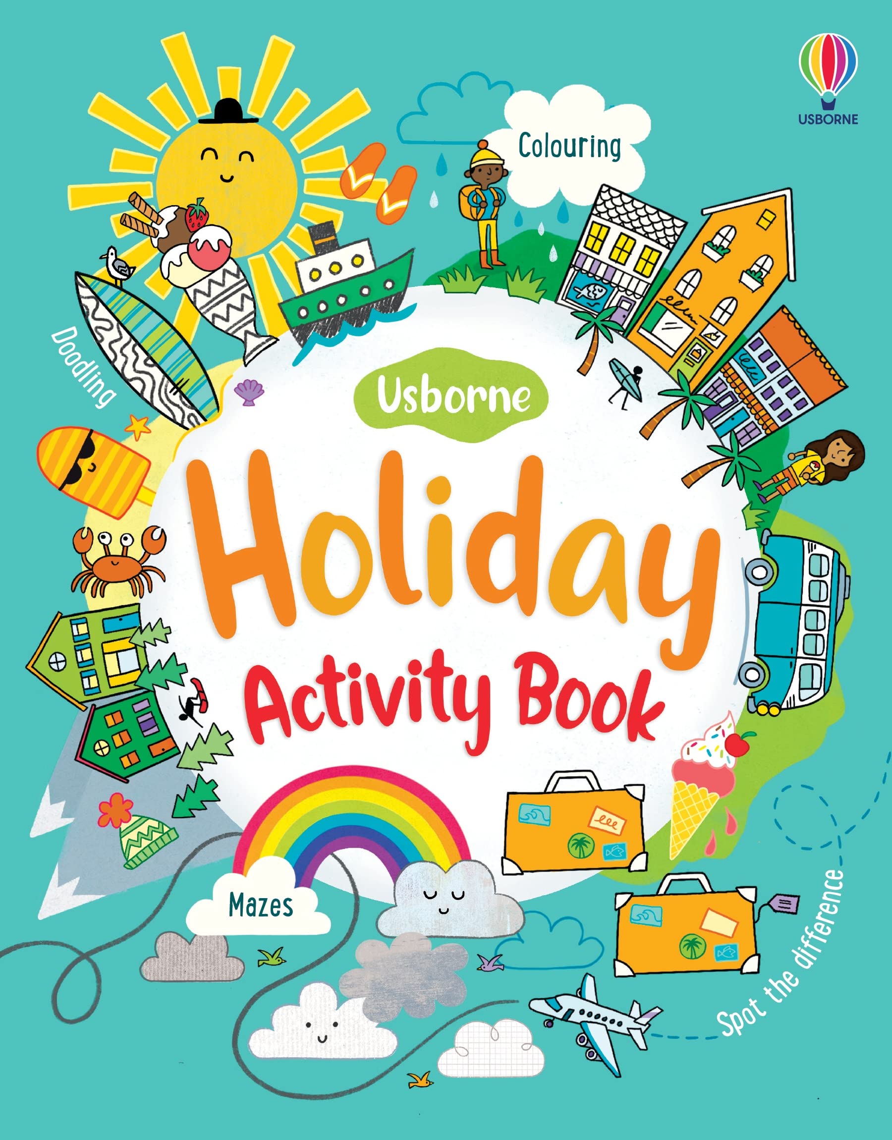 Usborne Holiday Activity Book - Ages 6-9 | 64 Pages | Paperback 1